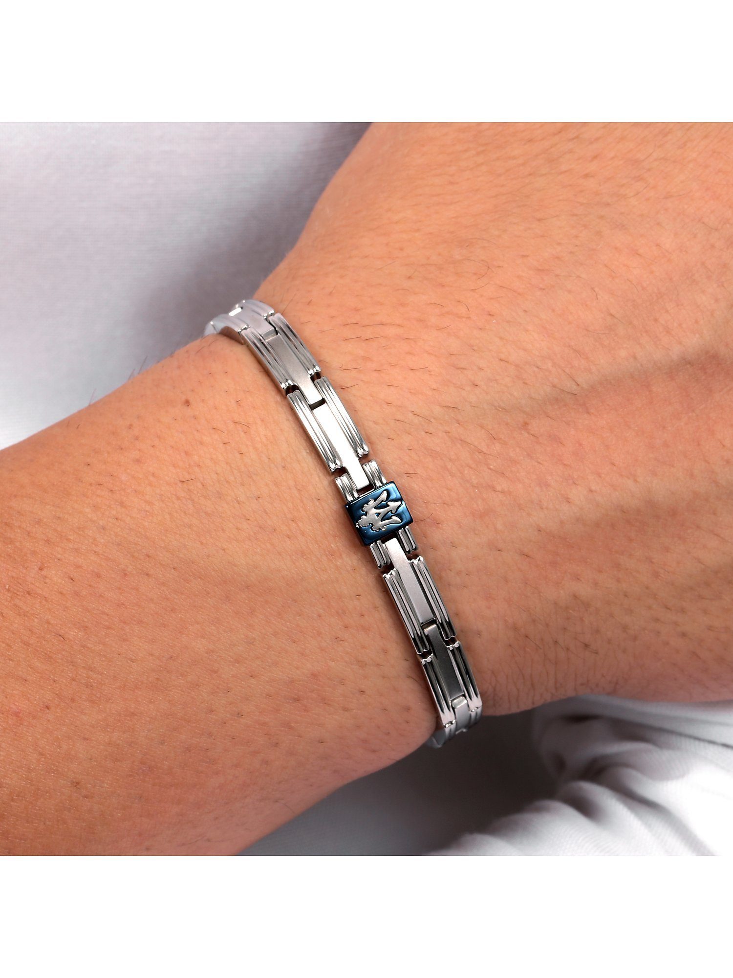 MASERATI Edelstahlarmband Maserati Herren-Armband Edelstahl