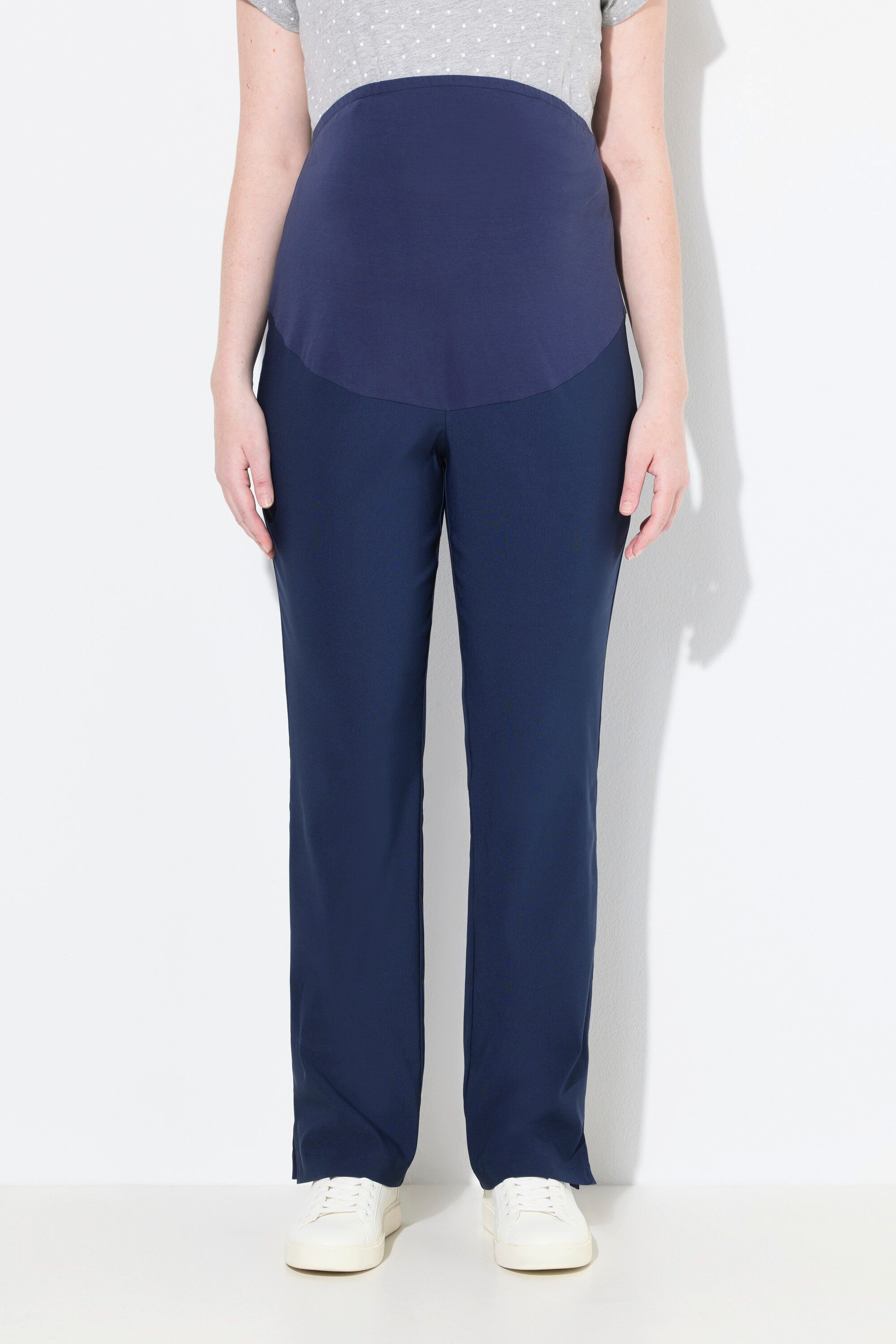 Ulla Popken Stoffhose Bellieva Bengalinhose Bund-Stretcheinsatz Schwangersc günstig online kaufen