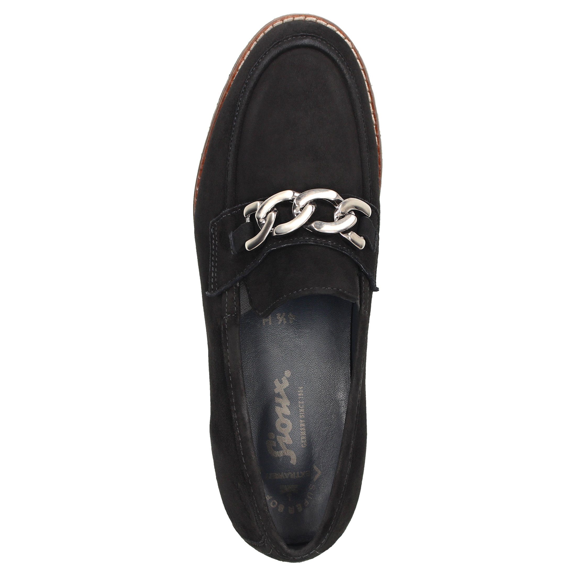 Slipper Meredith-734-H SIOUX schwarz