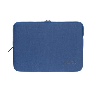 Tucano Laptop-Hülle Second Skin Mélange, Neopren Notebook Sleeve, Blau 15,6 Zoll, 15-16 Zoll Laptops