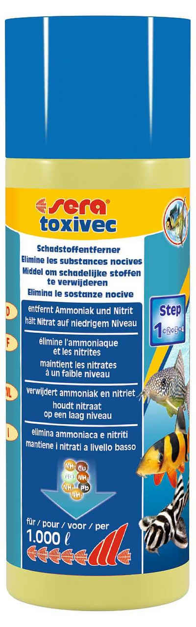 Sera Aquariumfilter sera toxivec gegen Schadstoffe 250 ml
