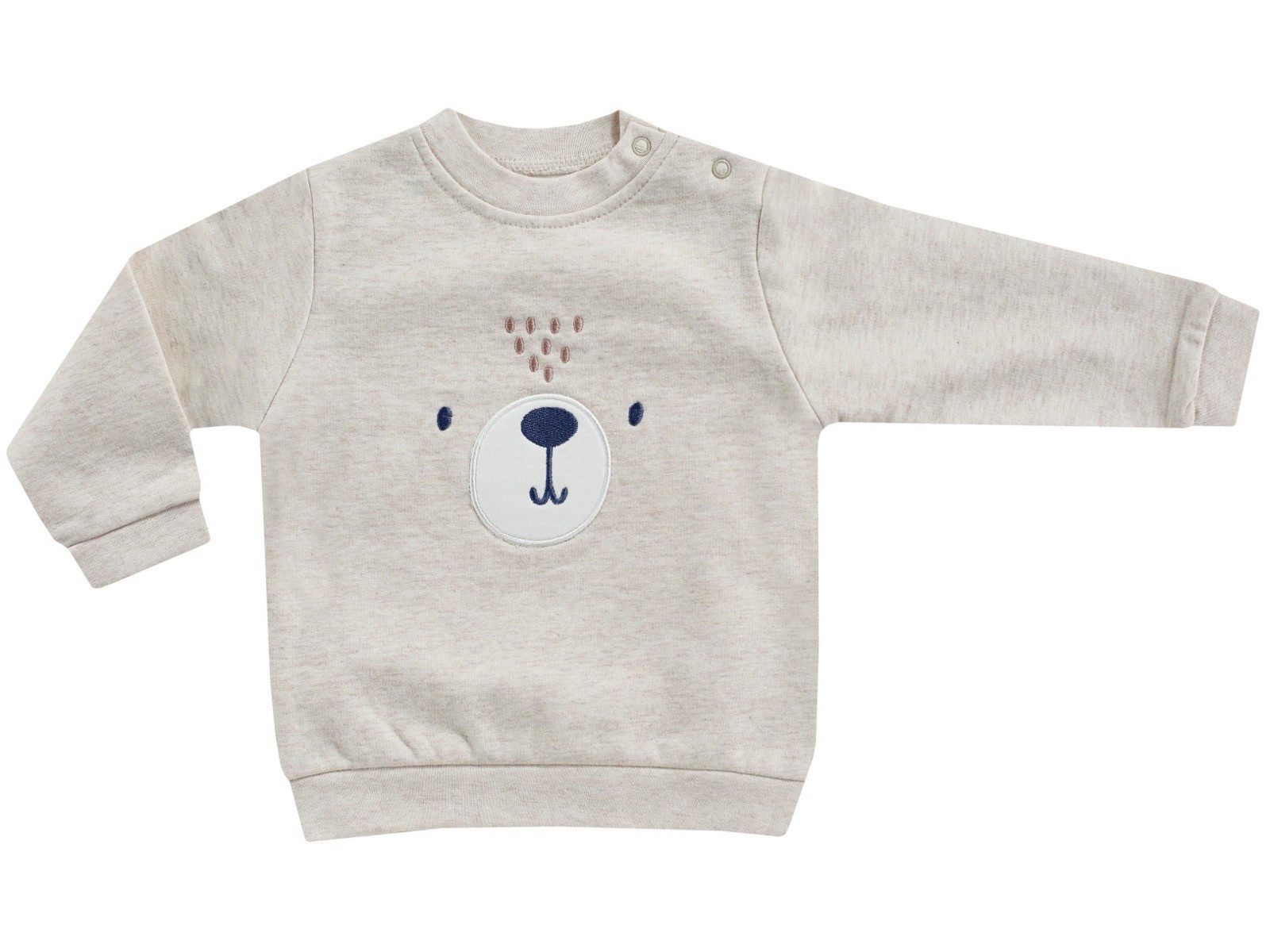Sweatshirt NORDIC BOY in Beige Jungen
