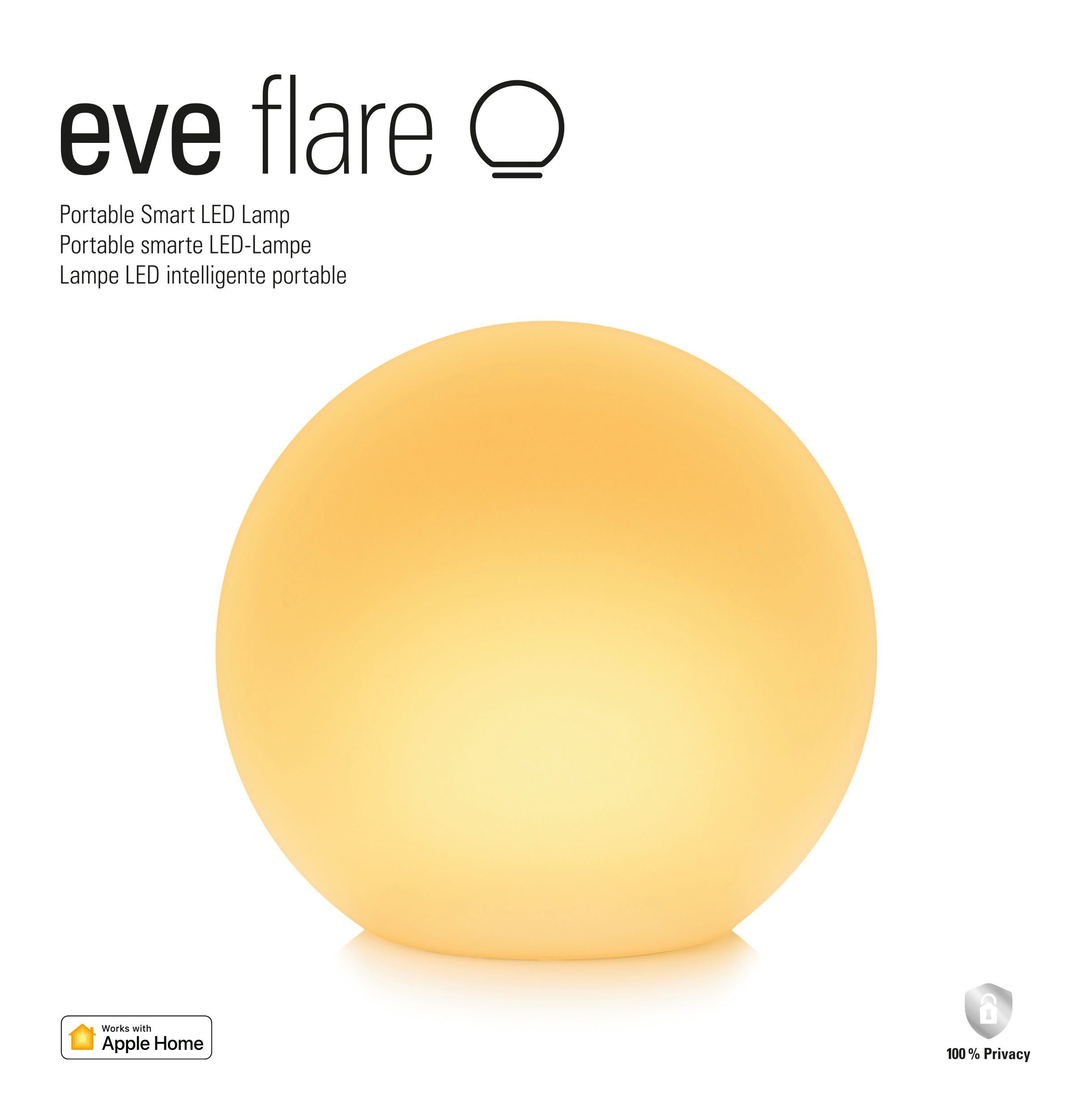 Flare LED-Leuchte integriert LED EVE Home, 20EBV9901, fest Smart Bluetooth, Smarte