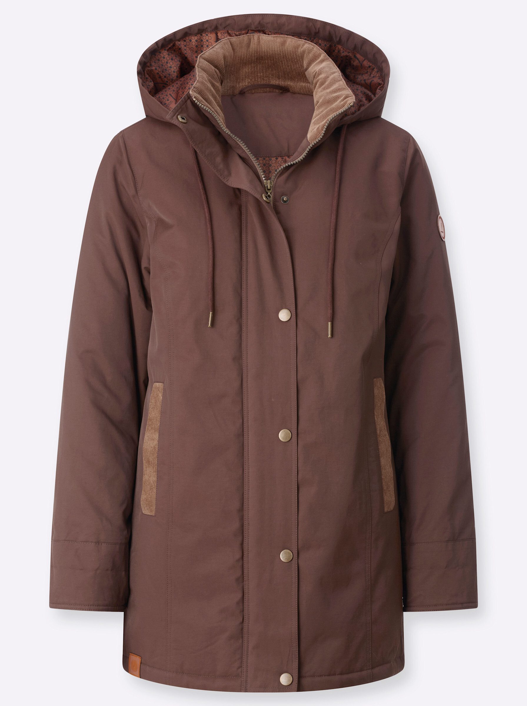 Allwetterjacke Canvasjacke Langarm