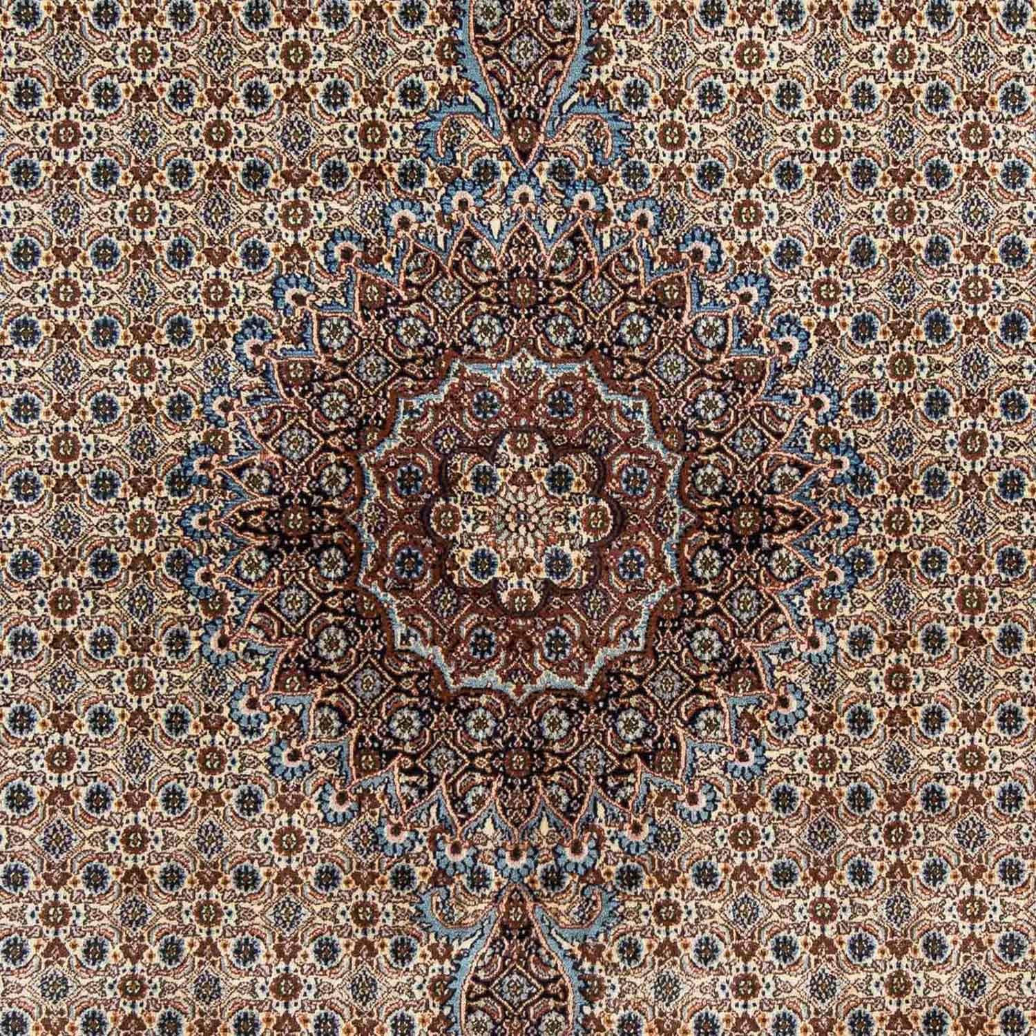 Wollteppich Yalameh Medaillon Beige cm, rechteckig, x morgenland, Höhe: 10 mm, 102 158 Handgeknüpft