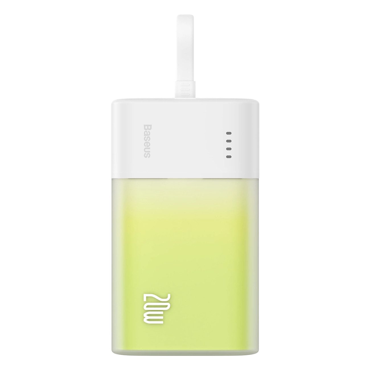 Baseus Popsicle Powerbank 5200 mAh (5, 9, 12 V), Halbtransparentes Design mit Farbverlauf