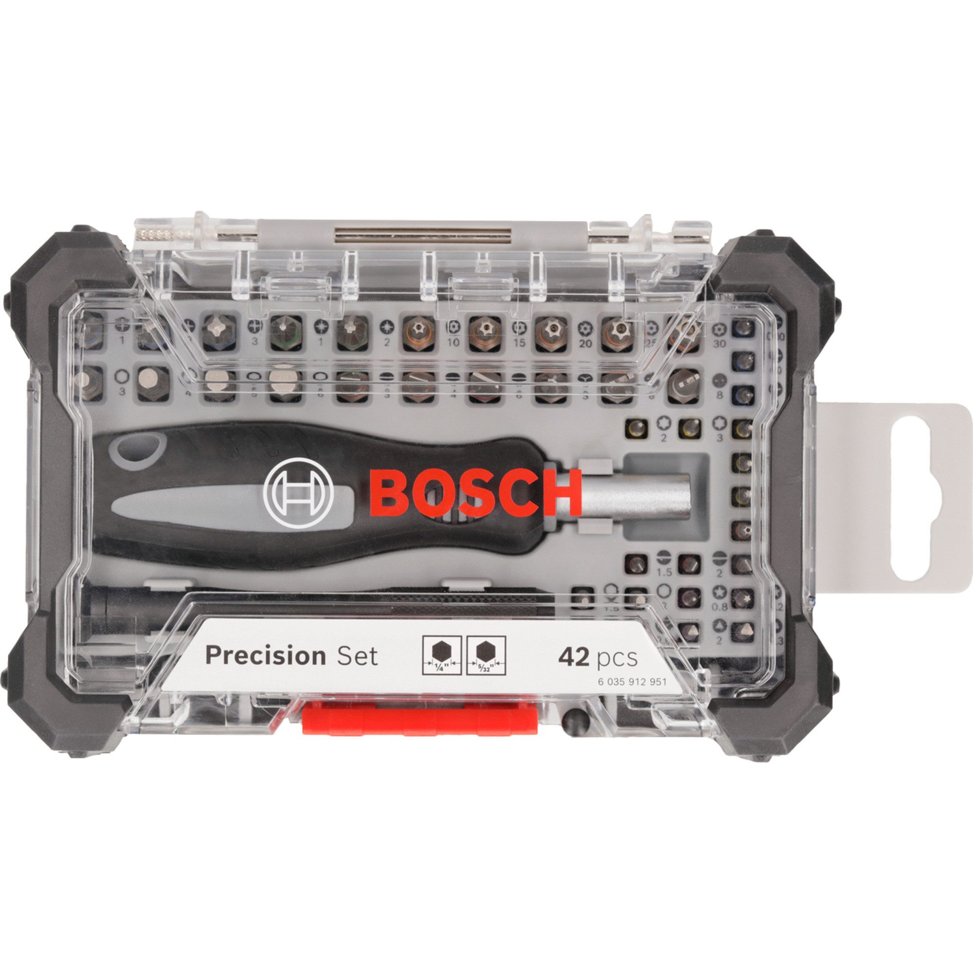 Bohrer- und Bitset Bosch Professional Schrauberbit-Satz PB SDB, mit