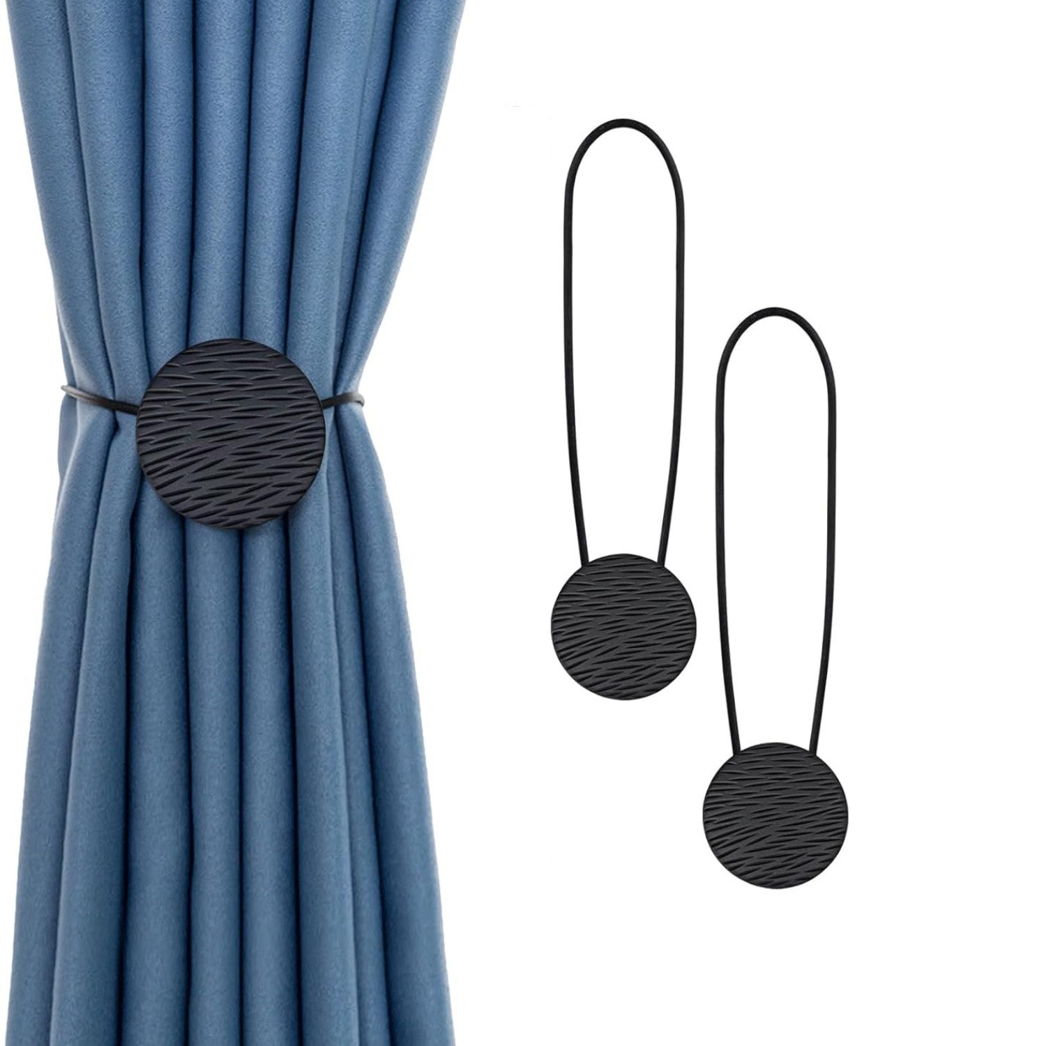 BYSURE Raffhalter, Metall-Vorhangband mit magnetischer Schnalle günstig online kaufen