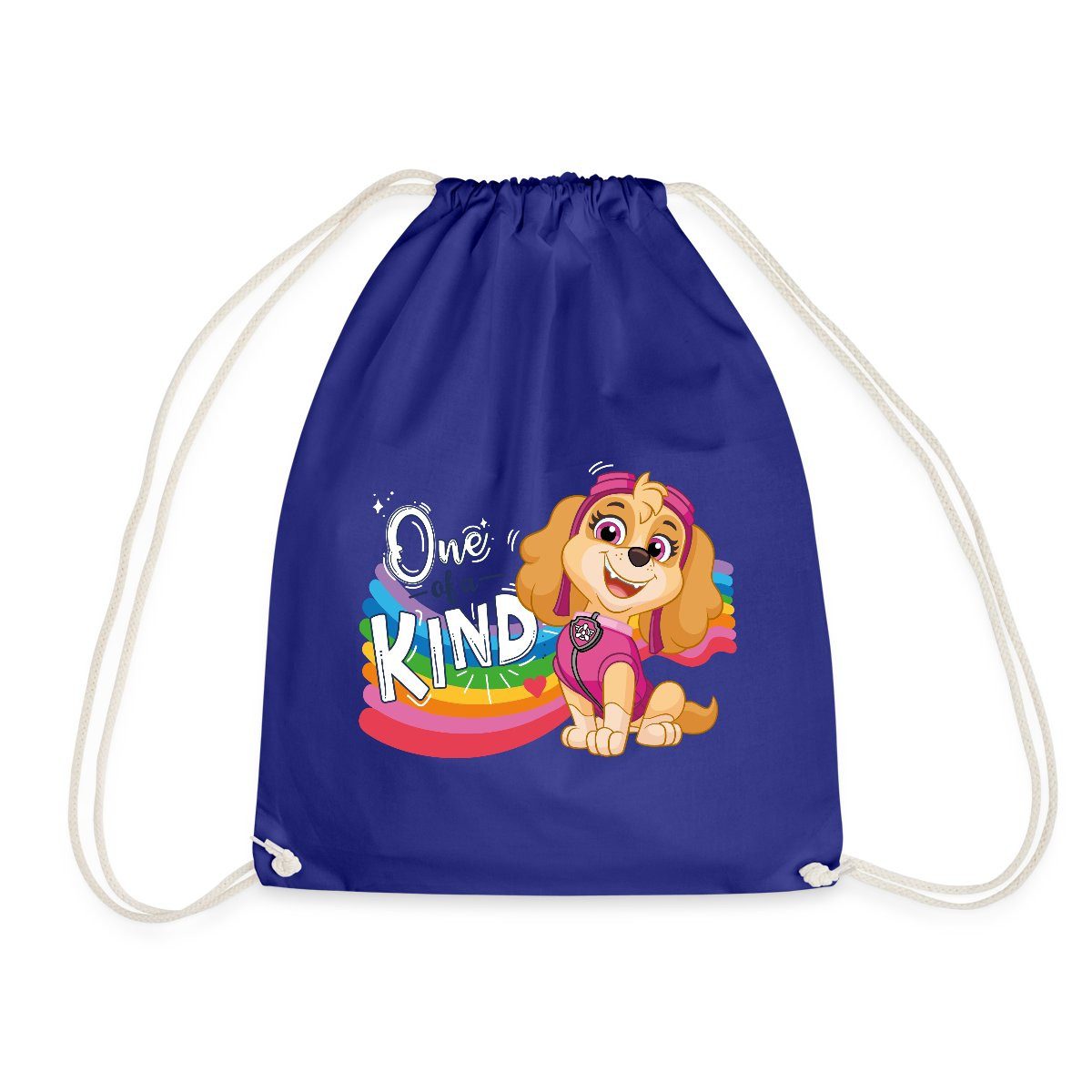 Spreadshirt Turnbeutel Paw Patrol Skye Regenbogen-Design Turnbeutel (1-tlg)