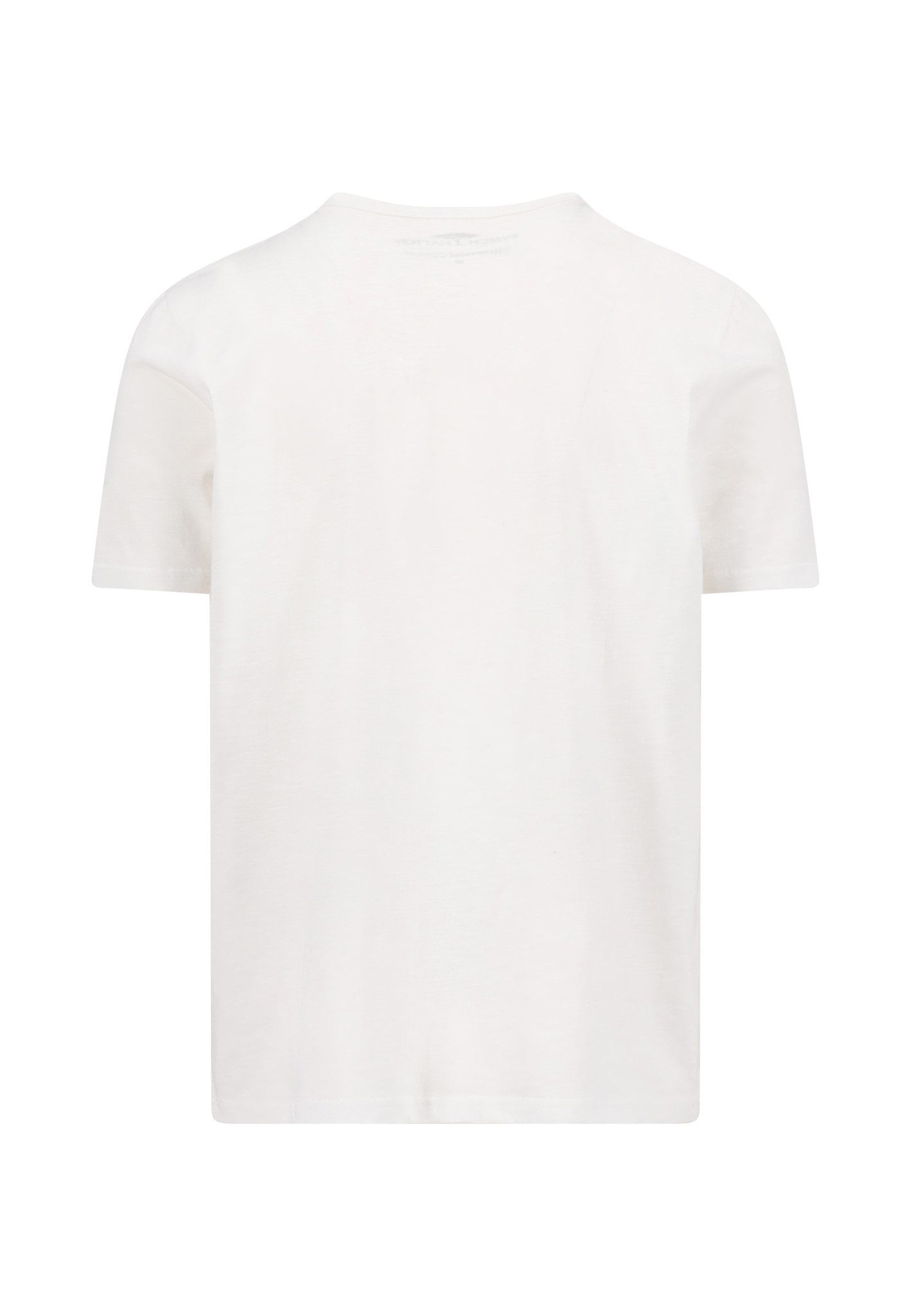 FYNCH-HATTON T-Shirt regular fit, unifarben, mit Logo Stickerei