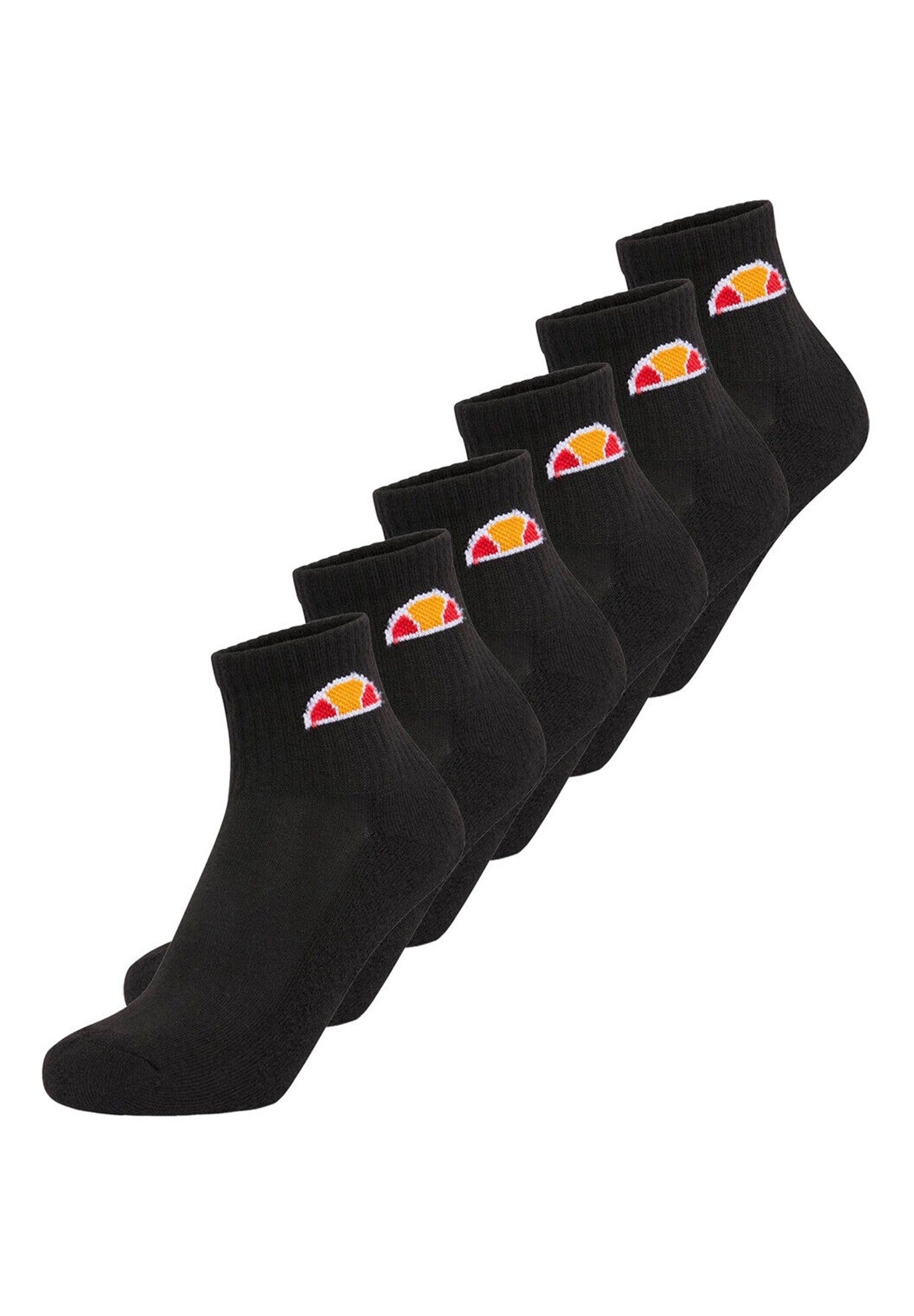 Ellesse Kurzsocken RILLA Ankle Sock 6P (6-Paar) Black