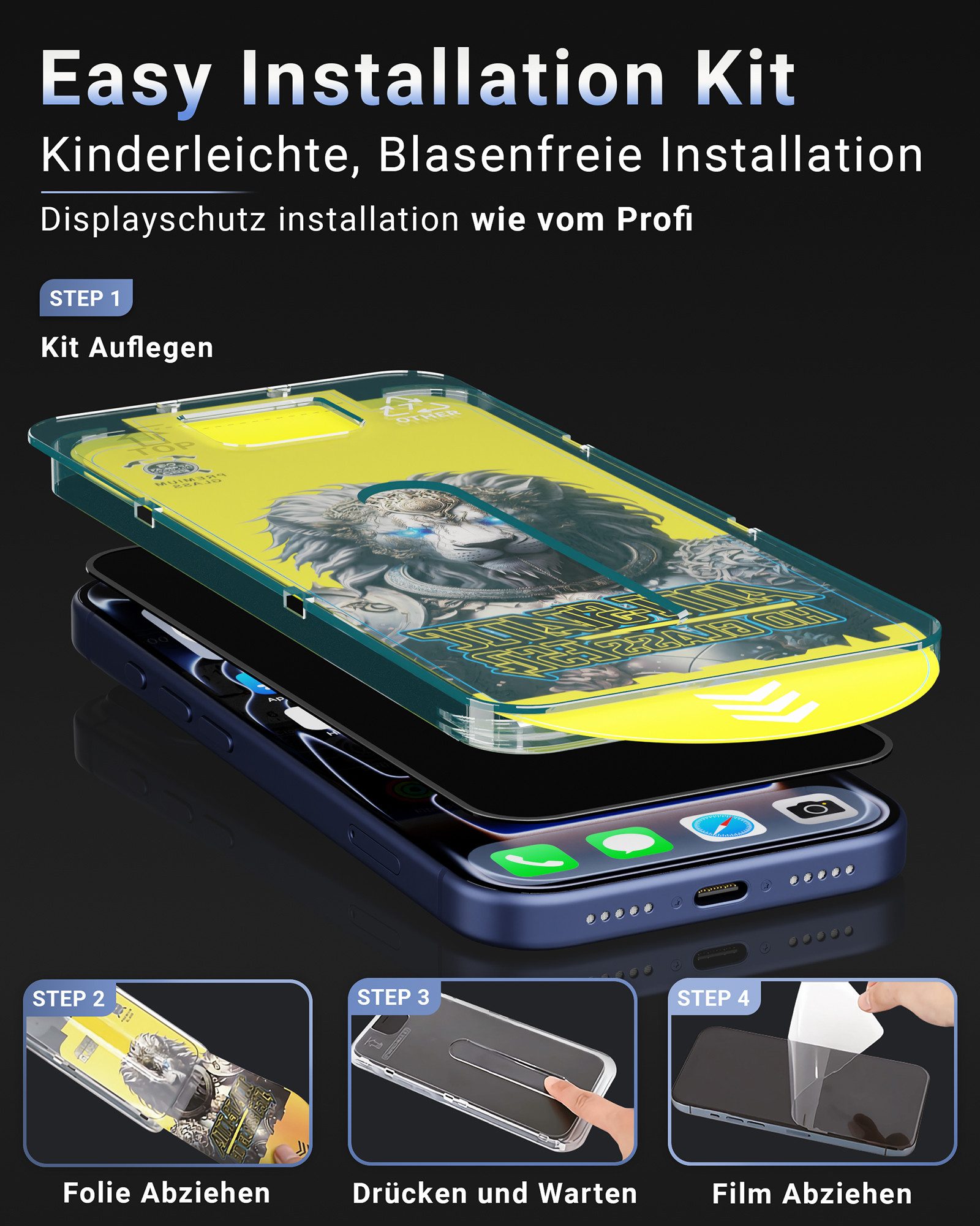 GreenHec Displayschutzglas Panzerfolie Sichtschutz iPhone 17 16 15 14 13 12 11 Pro Max 16e 17e für iPhone 11 Pro Max, Spar-Set, X Air, Privacy Glas Anti Spy, Schutz transparent Displayschutz 9H