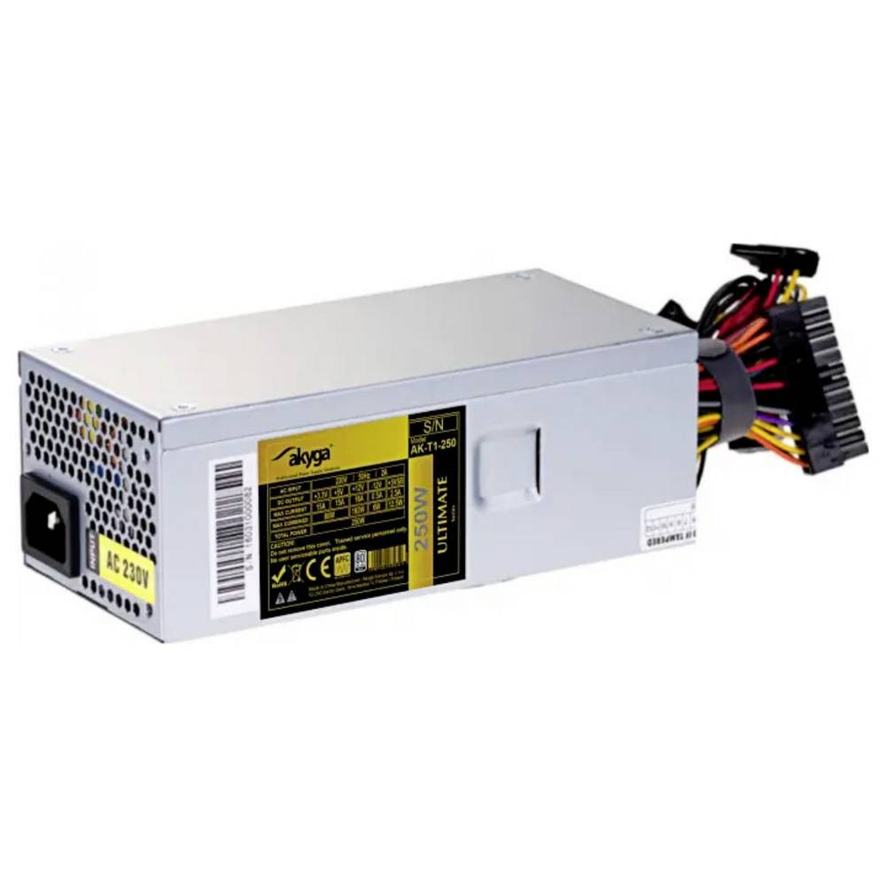 Akyga PC Netzteil 250 W TFX 80PLUS® Gold AK-T1-250 PC-Netzteil