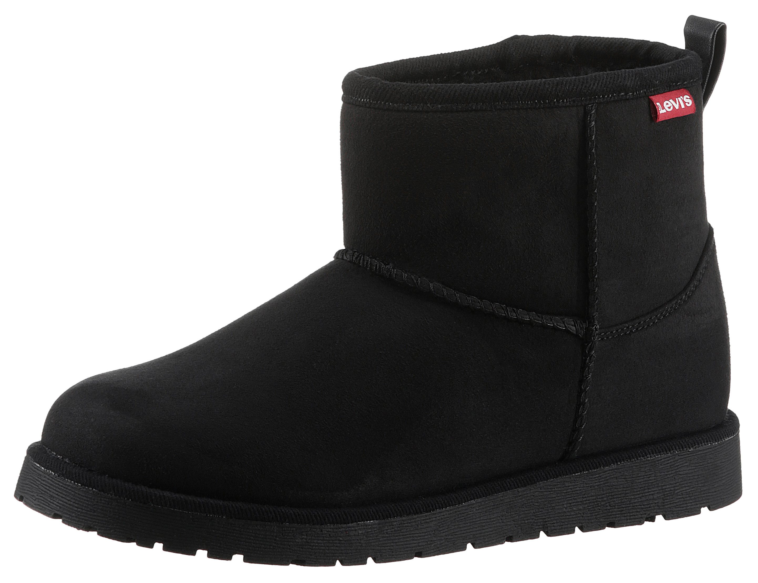 Levi's® Kids LEVIS® NEW WAVE Winterboots, Winterschuh, Schupfschuh mit typisch rotem Label