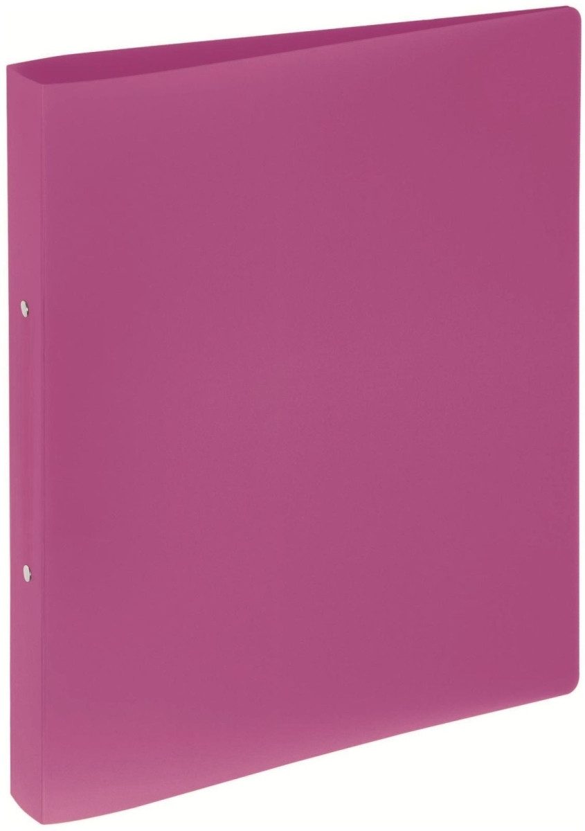 PAGNA Präsentationsordner Ringbuch A4 25mm dunkelrosa PP 2 Ringe
