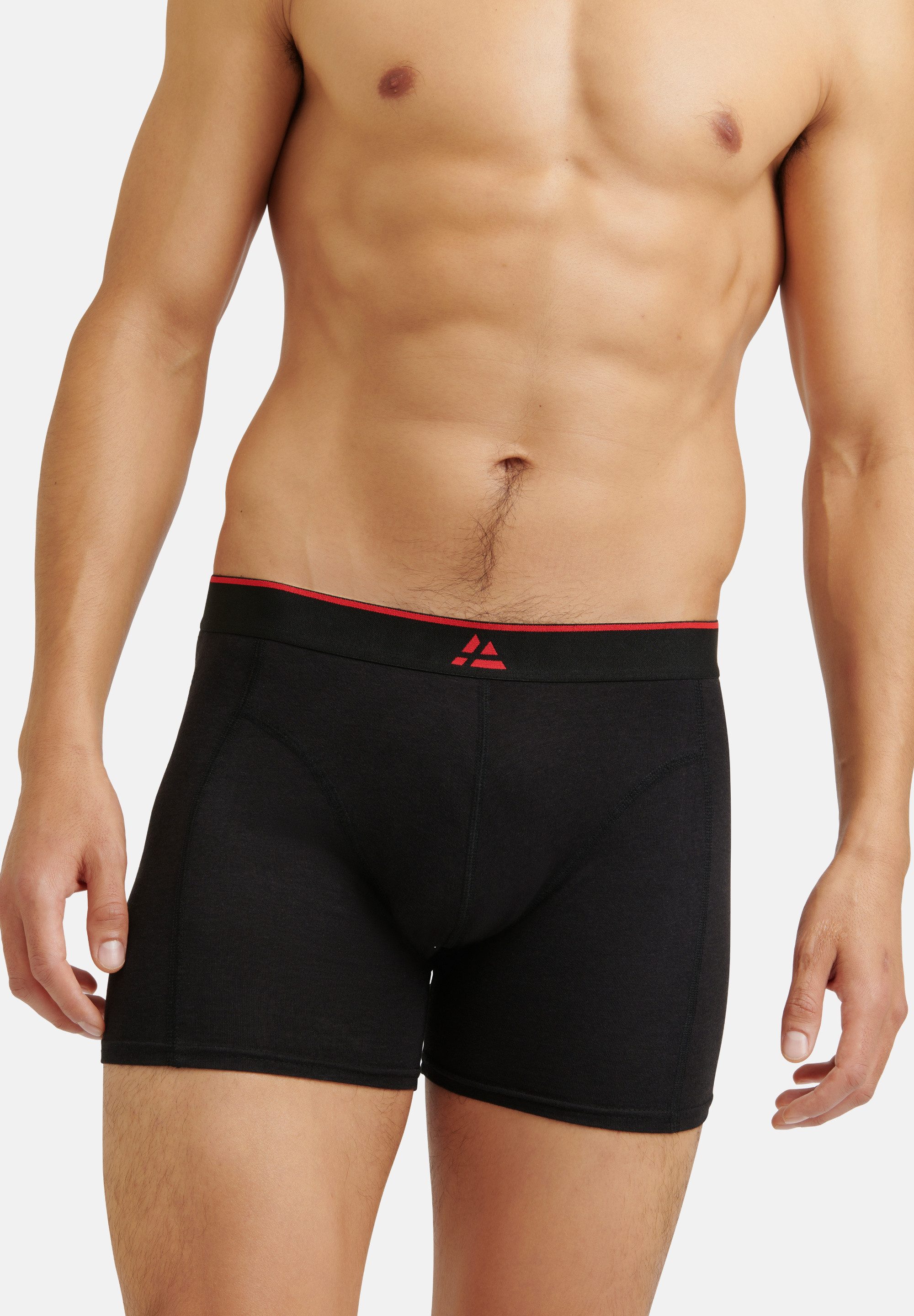 DANISH ENDURANCE Boxershorts Bamboo Trunks (10-St) Superweich mit elastischem Bund, Bambus Unterhosen für Herren