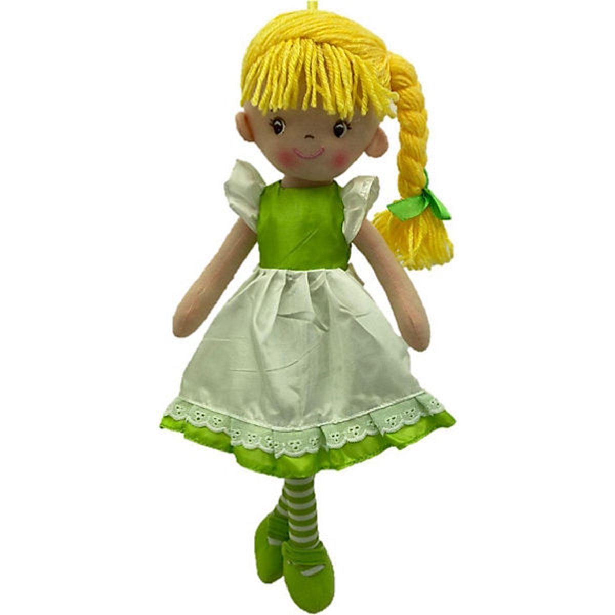 Sweety-Toys Stoffpuppe Sweety Toys 13319 Stoffpuppe Ballerina Fee Plüschtier Prinzessin 40 cm grün