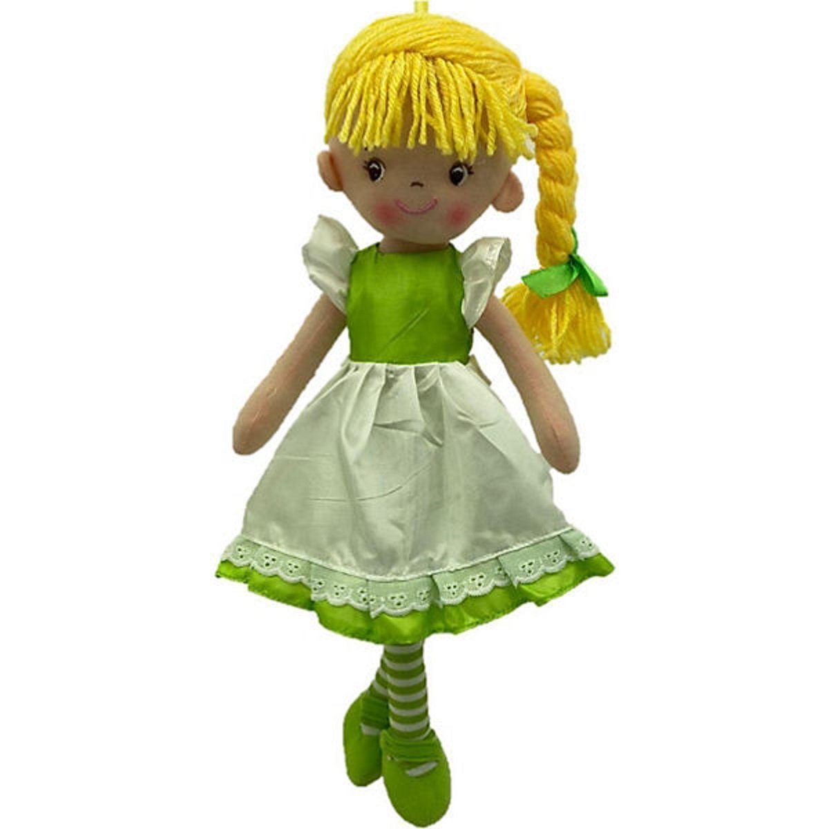 Sweety-Toys Stoffpuppe Sweety Toys 13319 Stoffpuppe Ballerina Prinzessin 40 cm grün