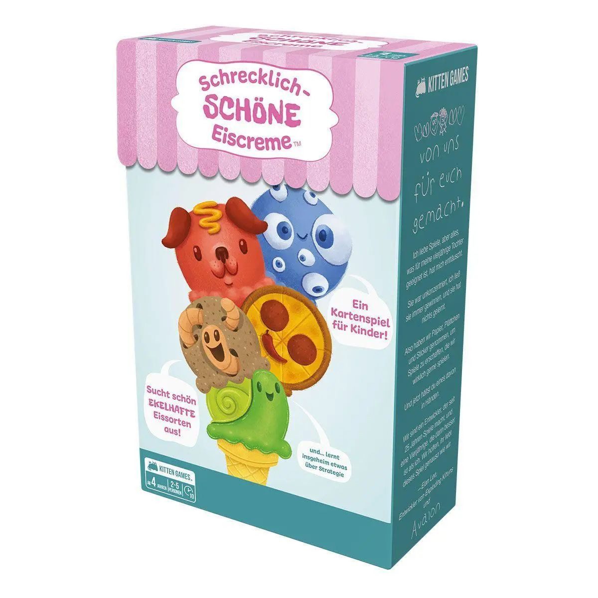 Asmodee Spiel Schrecklich-schöne Eiscreme