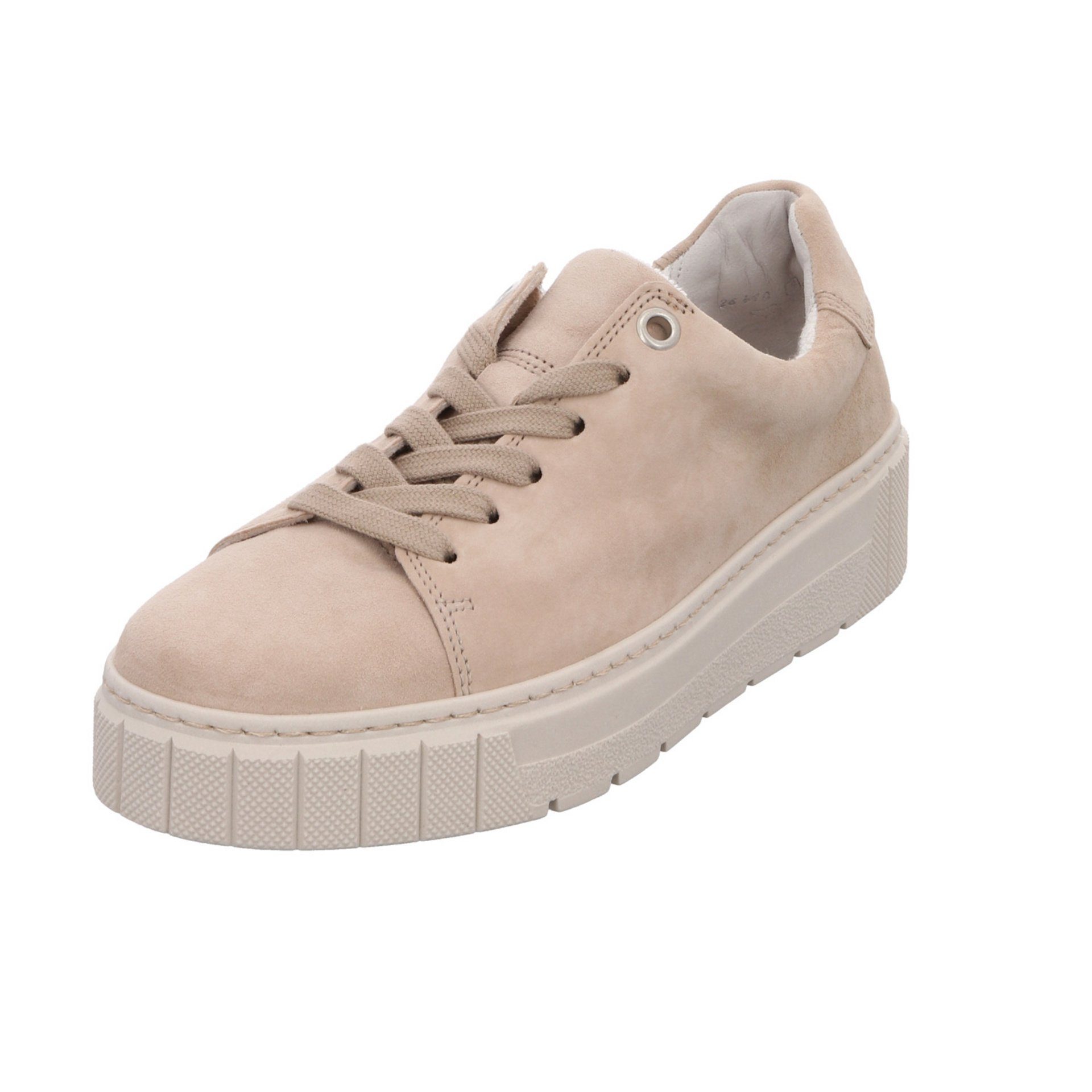 Gabor Damen Schnürhalbschuhe Schnürschuh Schnürschuh Veloursleder Beige (oak)