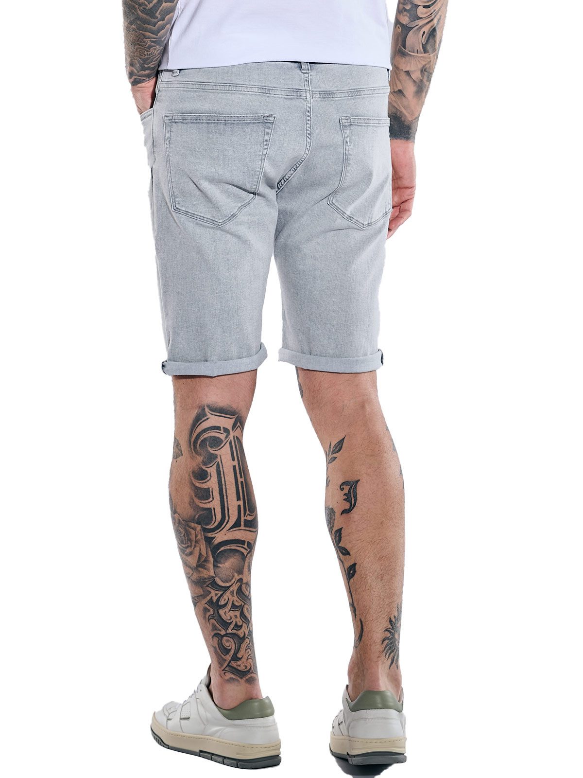 emilio adani Jeansshorts emilio adani Herren Jeans-Shorts regular, Hellgrau günstig online kaufen