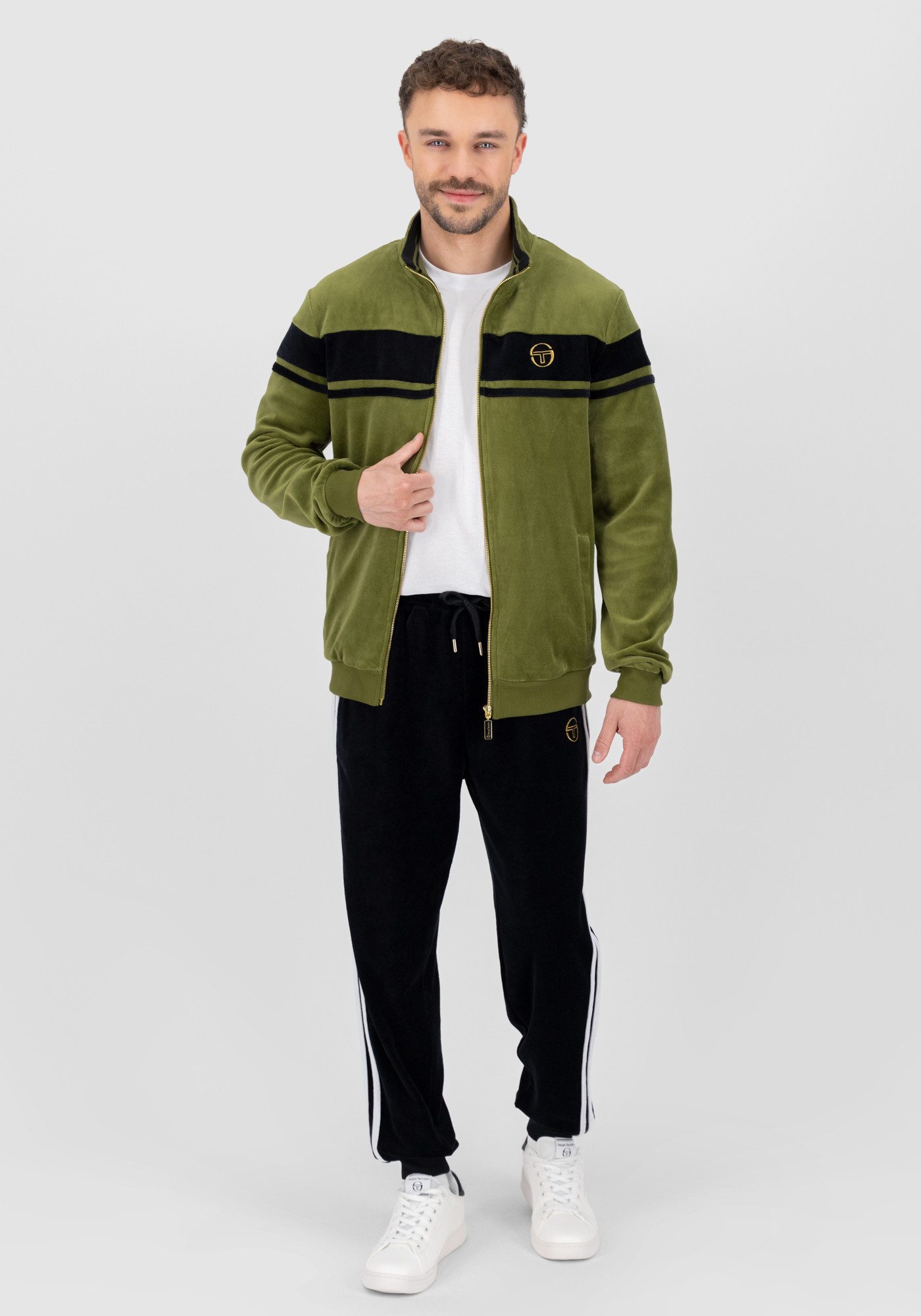 Sergio Tacchini Jogginghose DAMARIND VELOUR TP Herren Trainingshose Herren, Jogginghose, Retro, Sporthose, Streetwear, Sale