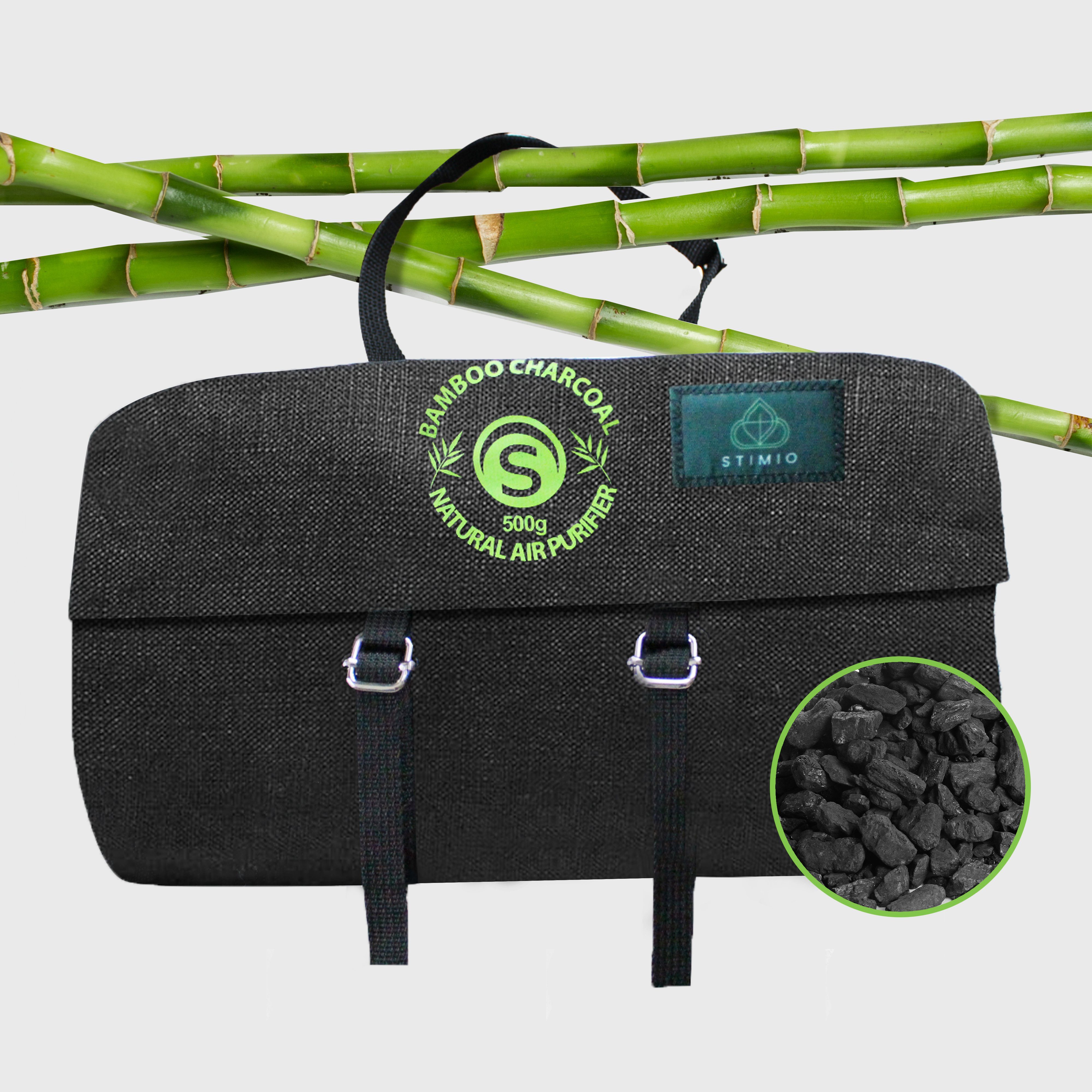 Bambus- Luftreinigungsbeutel Auto (1-St), Aktivkohle Stimio Anti-Geruchs-Säckchen das für Geruchsneutralisierer Raumduftverbesserer, aus