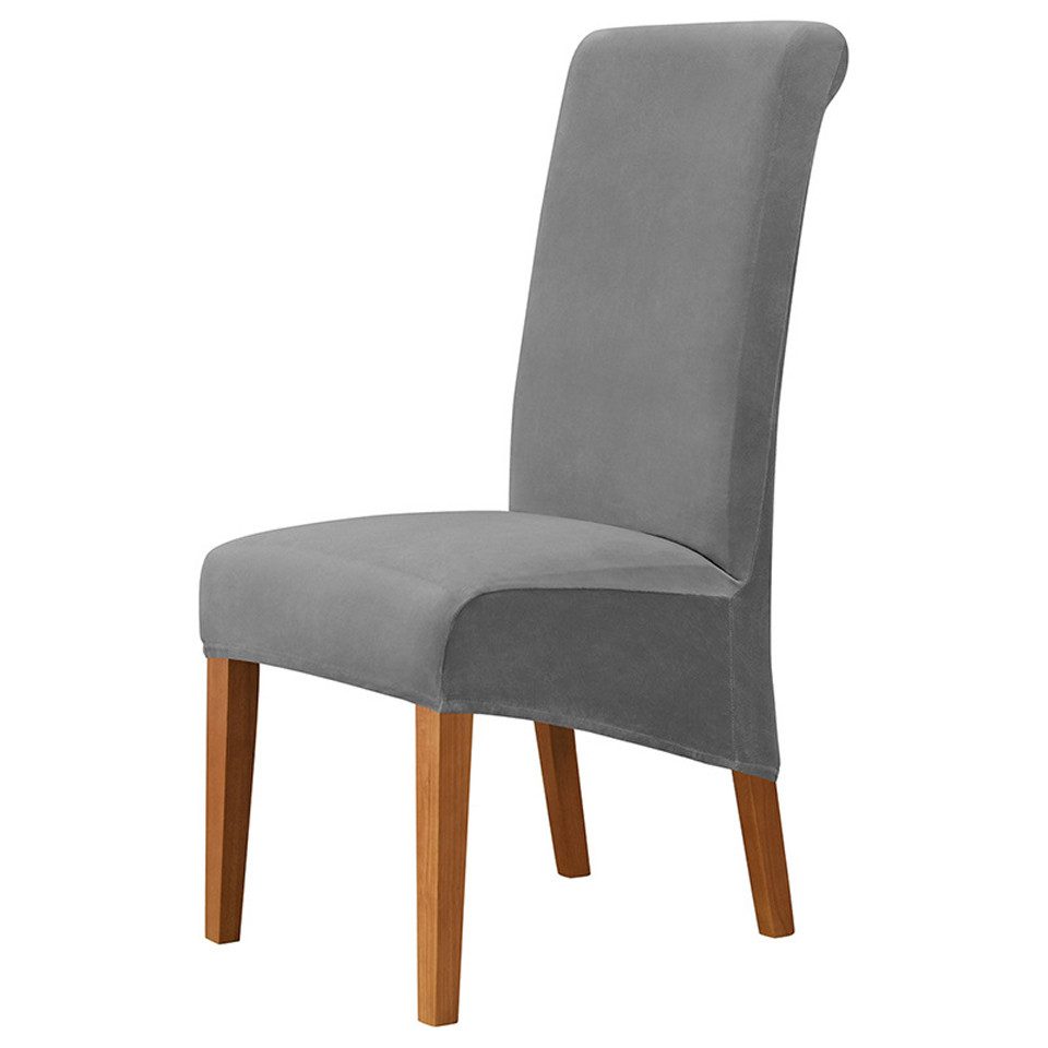 Coonoor Stuhlhusse Velvet Stretch Esszimmerstuhl Husse, günstig online kaufen