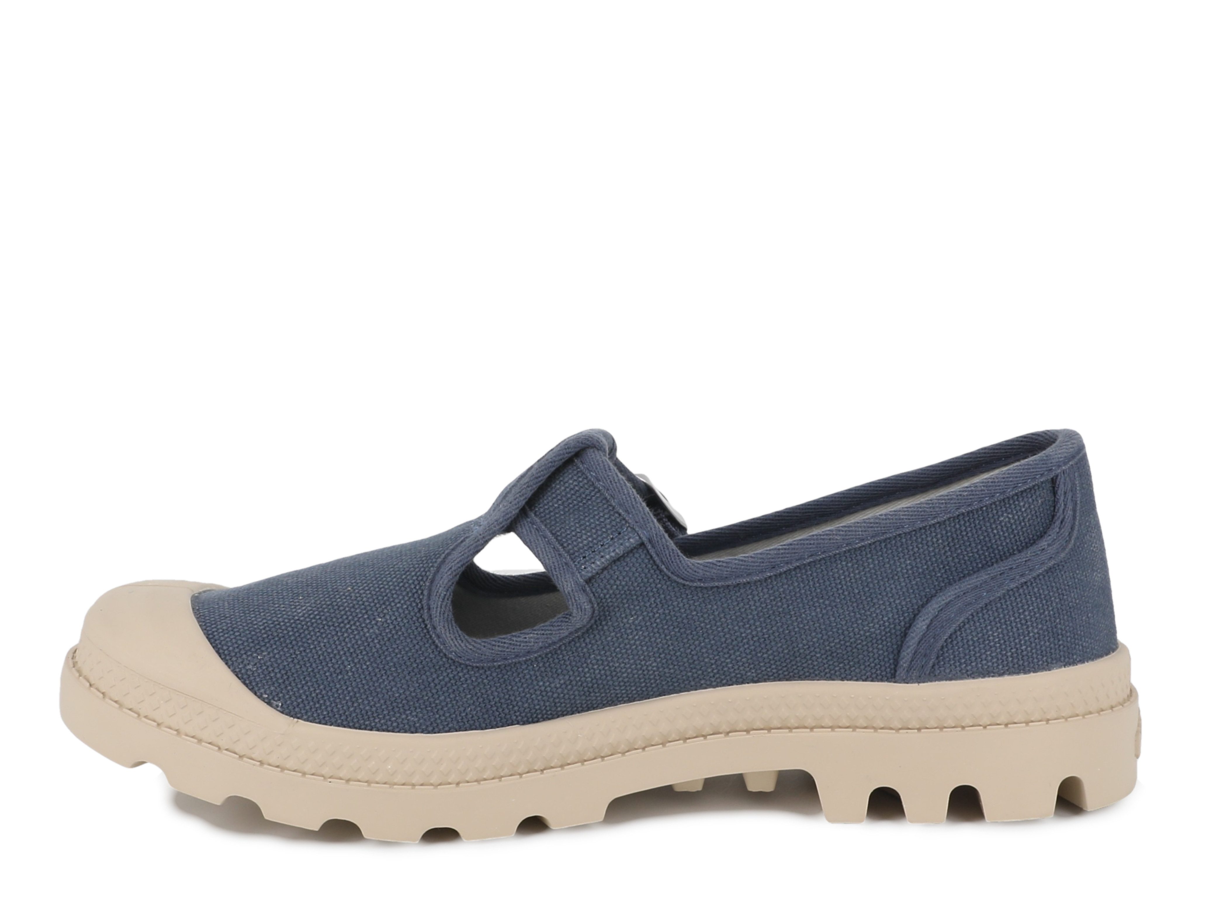 Palladium PAMPA M-JANE WASHED Sneaker aus Textil, mit Gummilaufsohle, mit Riemenverschluss