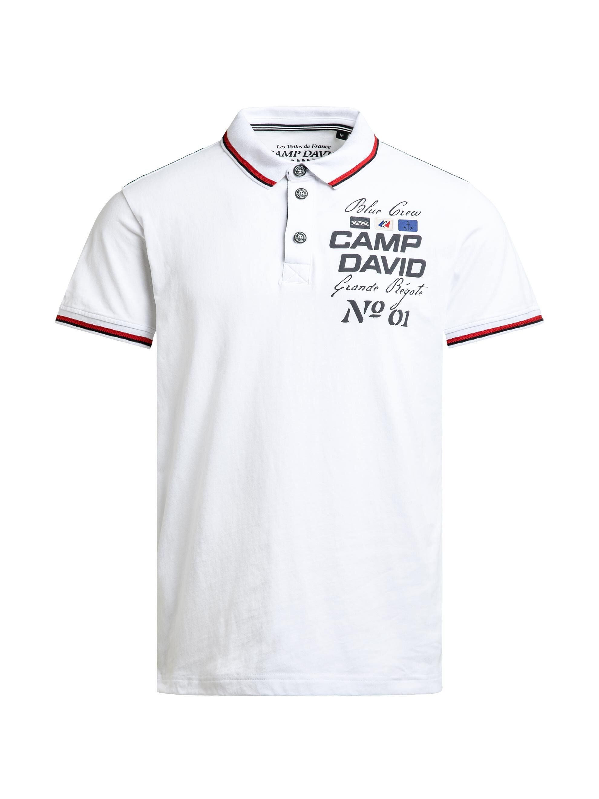 CAMP DAVID Poloshirt aus Baumwolle