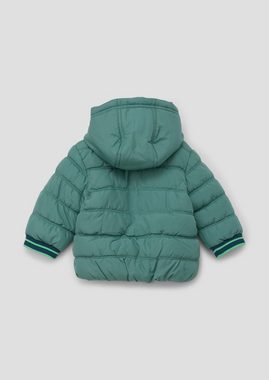 s.Oliver Outdoorjacke Steppjacke mit Kapuze