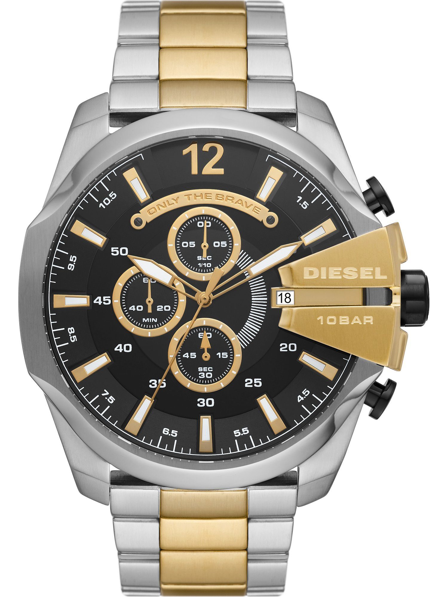 Diesel Chronograph Diesel Herren-Uhren Analog Quarz günstig online kaufen