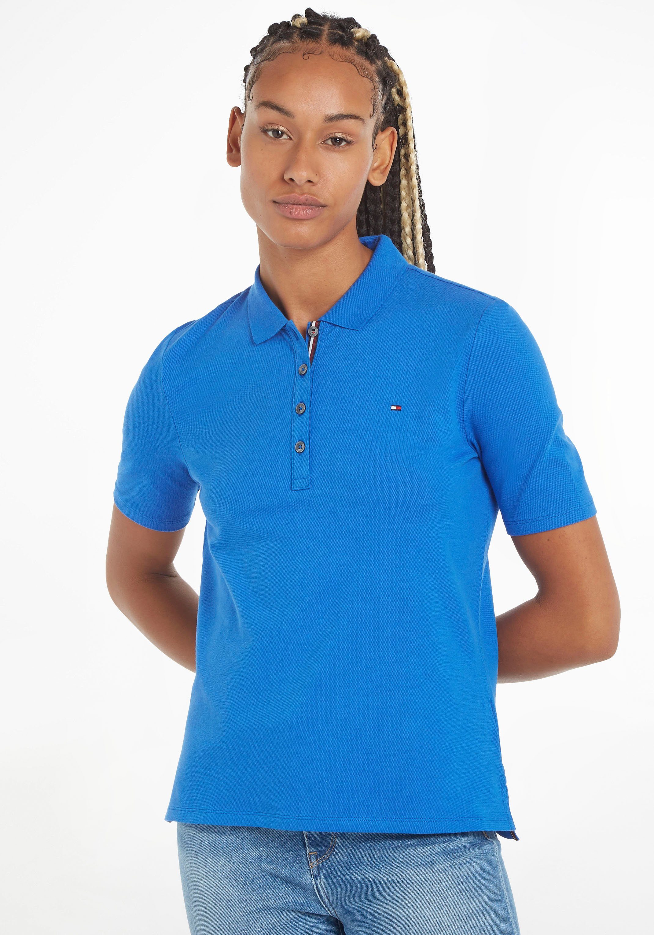 Tommy Hilfiger Poloshirt REG POLO Hilfiger mit Tommy Markenlabel SS