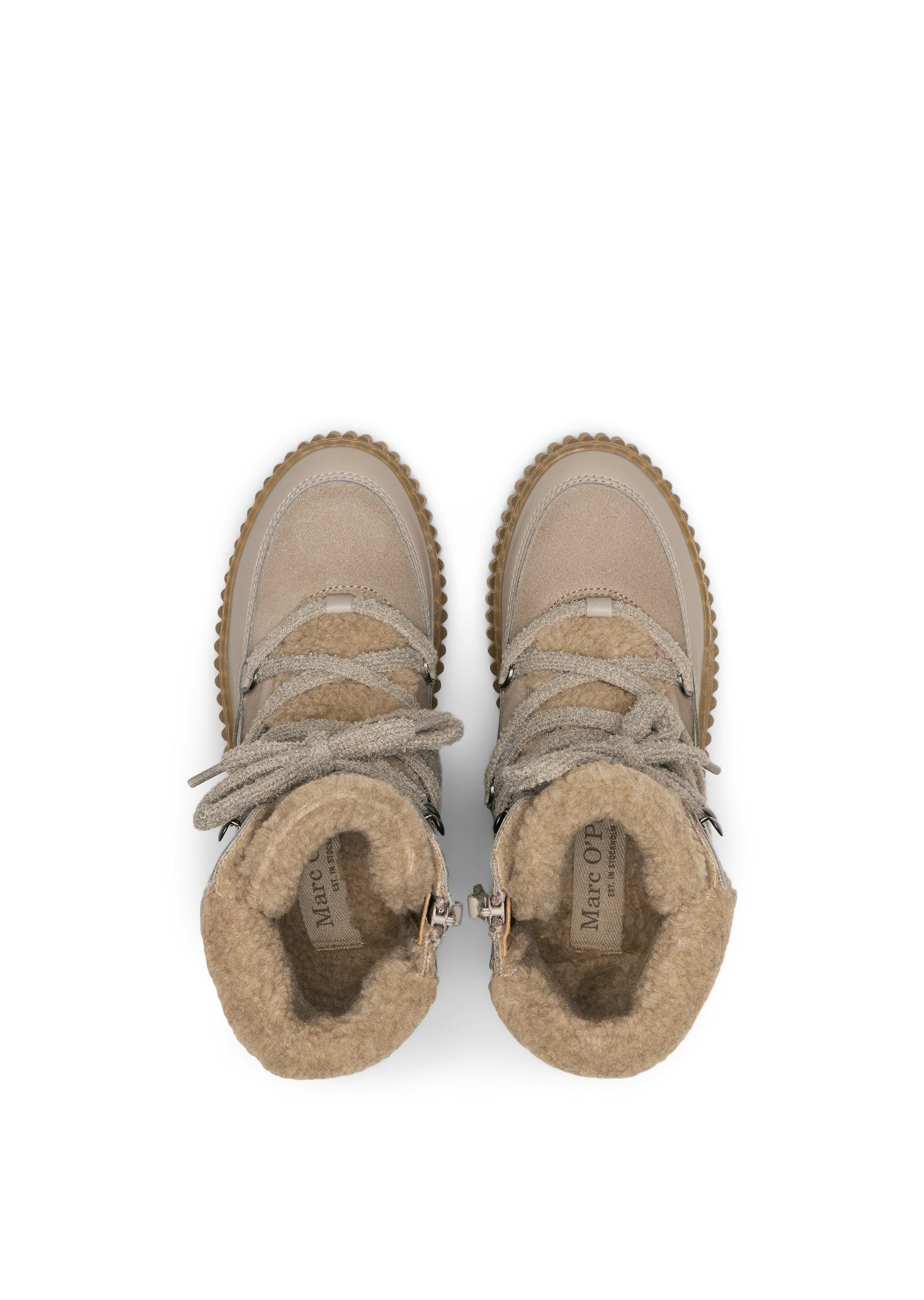 Marc O'Polo mit flauschigem Teddyfutter Stiefelette