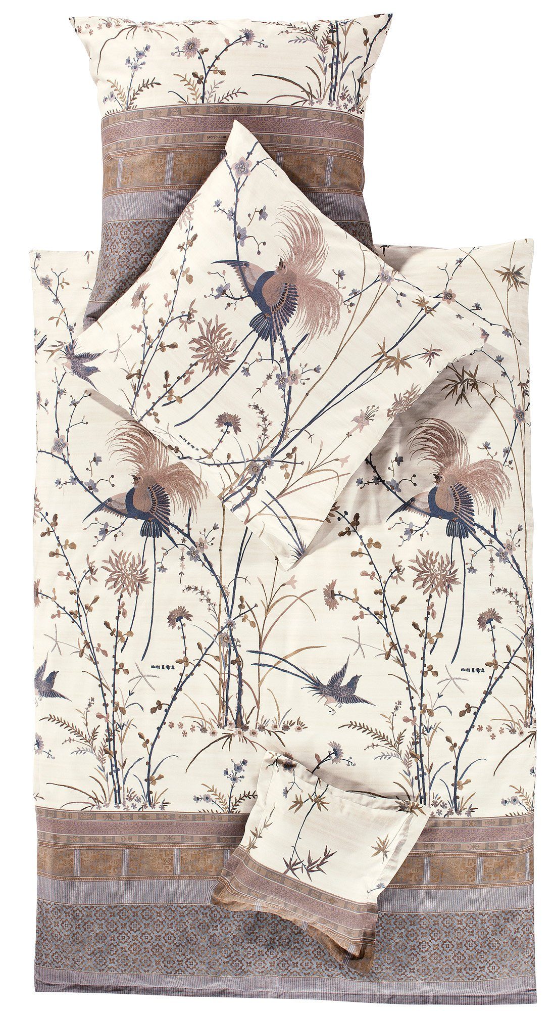 Bassetti Bettwäsche Bettwäsche "Fong", Mako-Satin, Blatt günstig online kaufen