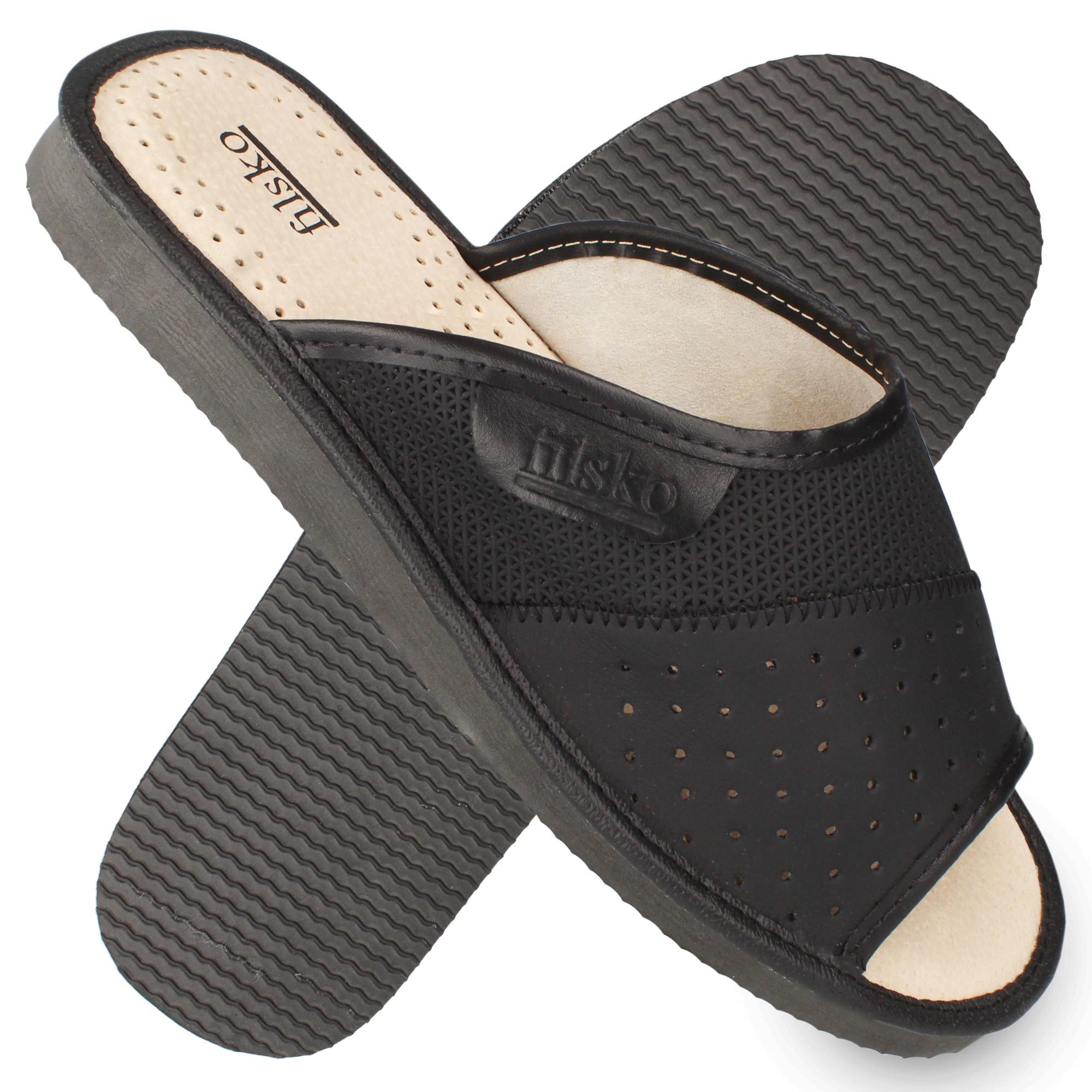 filsko Hartberg Herren Hausschuh (1 Paar, mit EVA Laufsohle) Memory-Foam