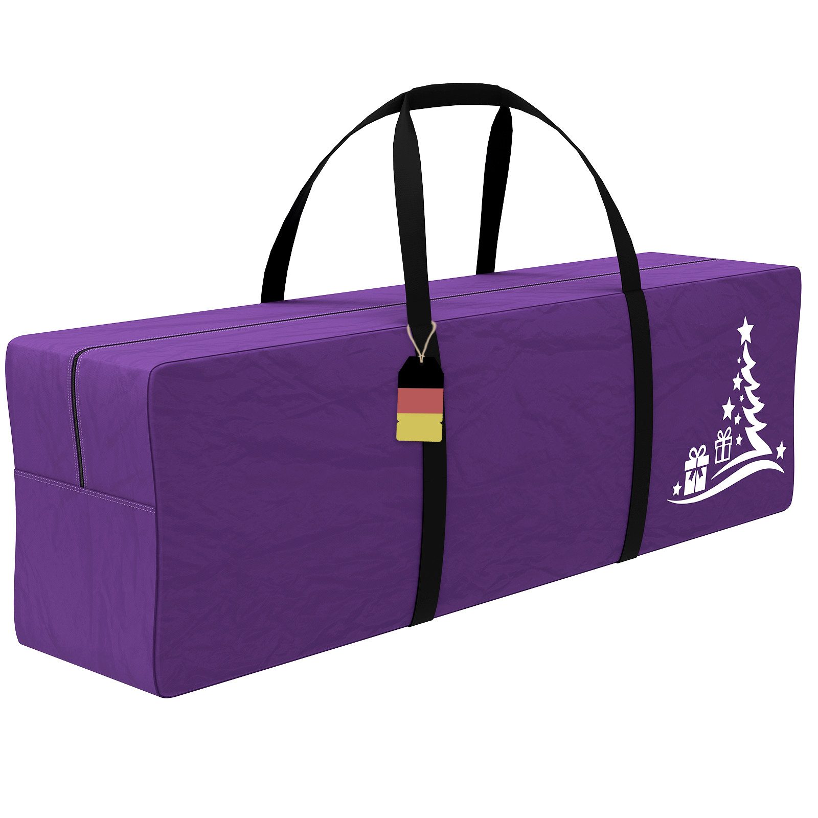 Ferghana Künstlicher Weihnachtsbaum Aufbewahrungstasche, für 228,6-274,32cm künstliche zerlegt Urlaub Baum, strapazierfähige 600D Oxford-Baumtaschen, Wasserdichte Aufbewahrungstasche für Weihnachtsbaum