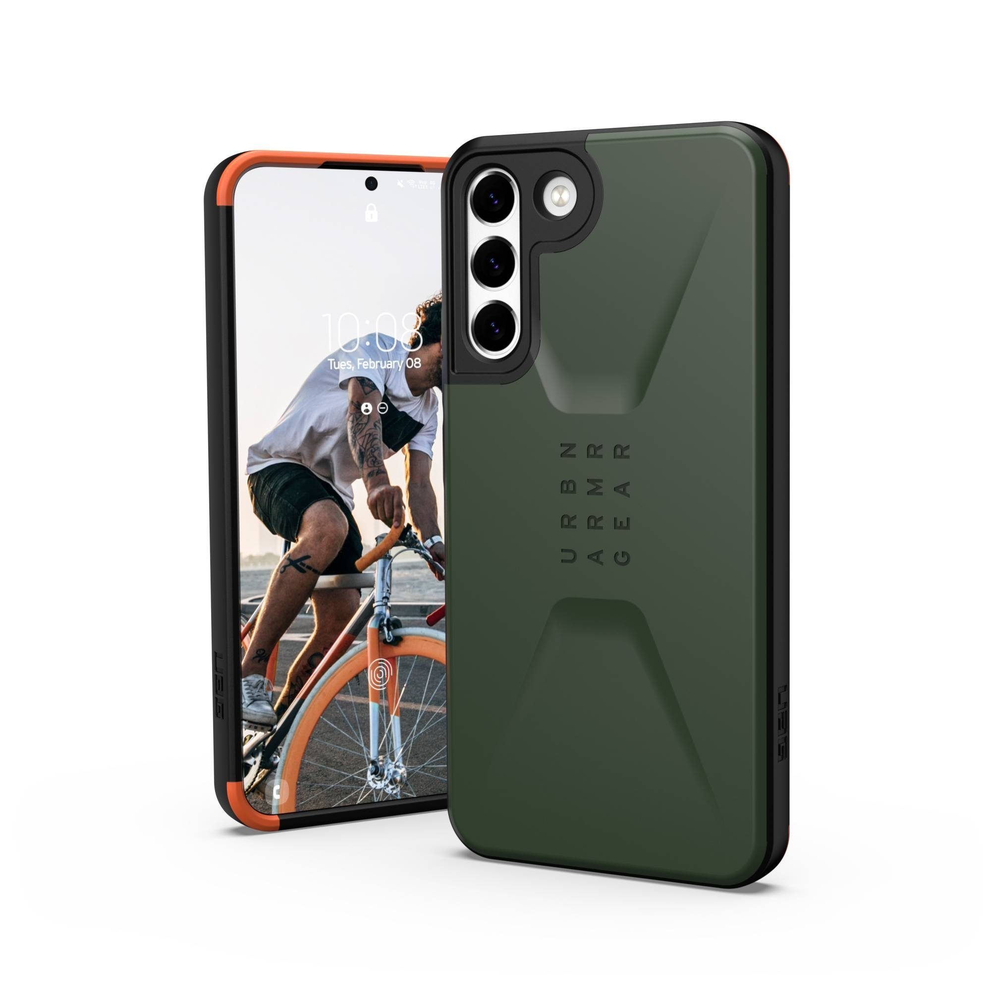 UAG Smartphone-Hülle »Civilian« Samsung Galaxy S22 5G (6,1 Zoll), [Galaxy S22 Hülle, Offiziell ...