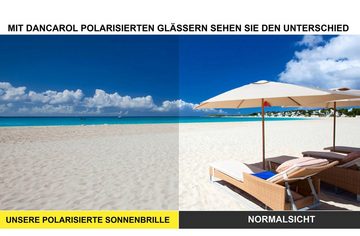 DanCarol Sonnenbrille DC-009-Handmade-mit Polarisierenden Gläsern hochwertigen Materialien wie: Acetate, Metal und Edelstahl gemacht.