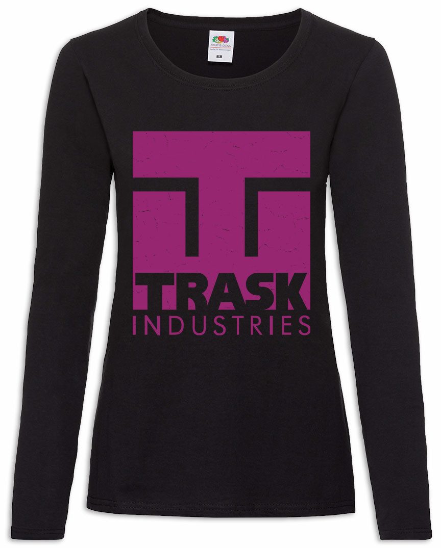Urban Backwoods Langarmshirt Trask Industries Damen Langarmshirt Mutant Logo Symbol Sign X-Men (1-tlg) Corporation Corp Industry Control