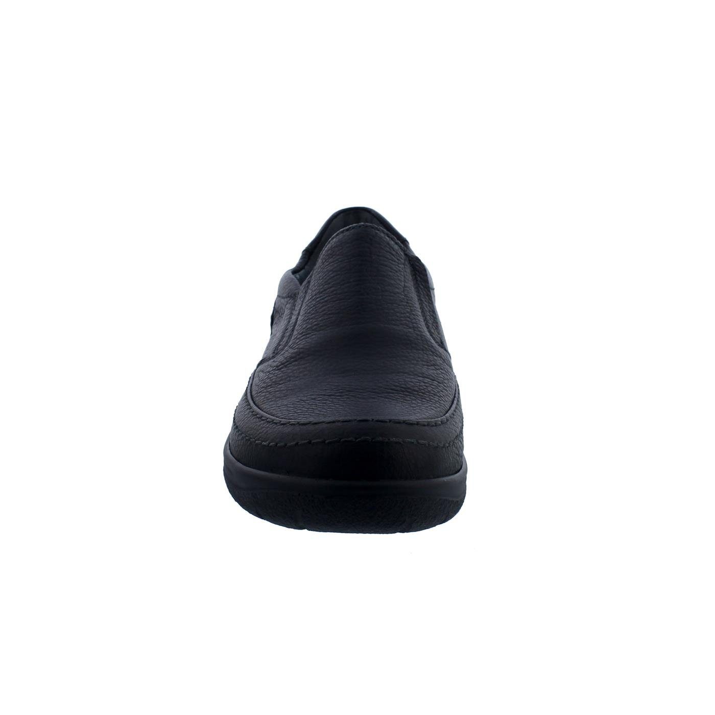 Waldläufer Waldläufer Ken Slipper-Halbschuh, Guti-Oil (Glattleder), schwarz, Weit Slipper