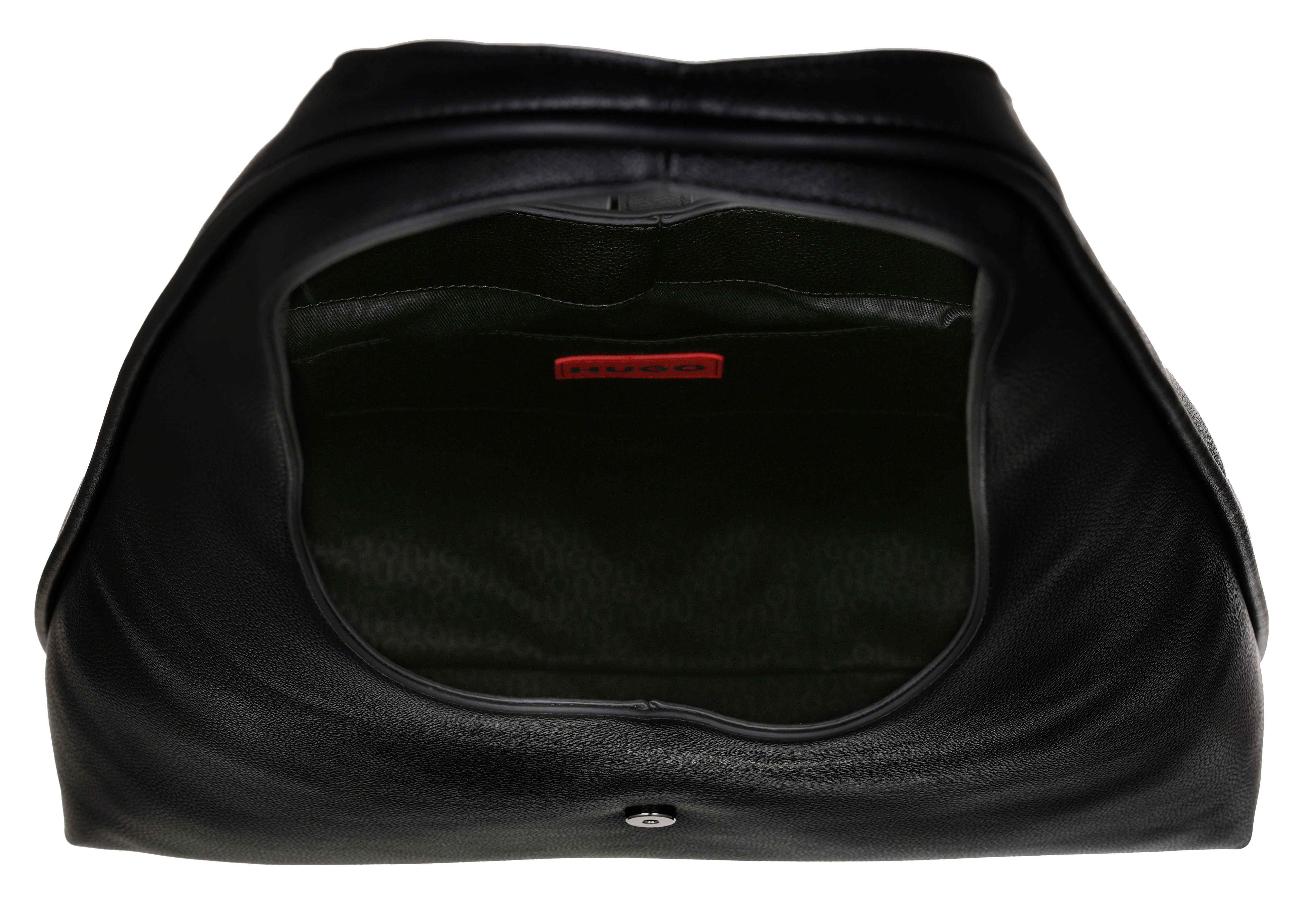 HUGO Hobo Jaina, Damen Beuteltasche, Schultertasche, Umhängetasche mit Magnetverschluss