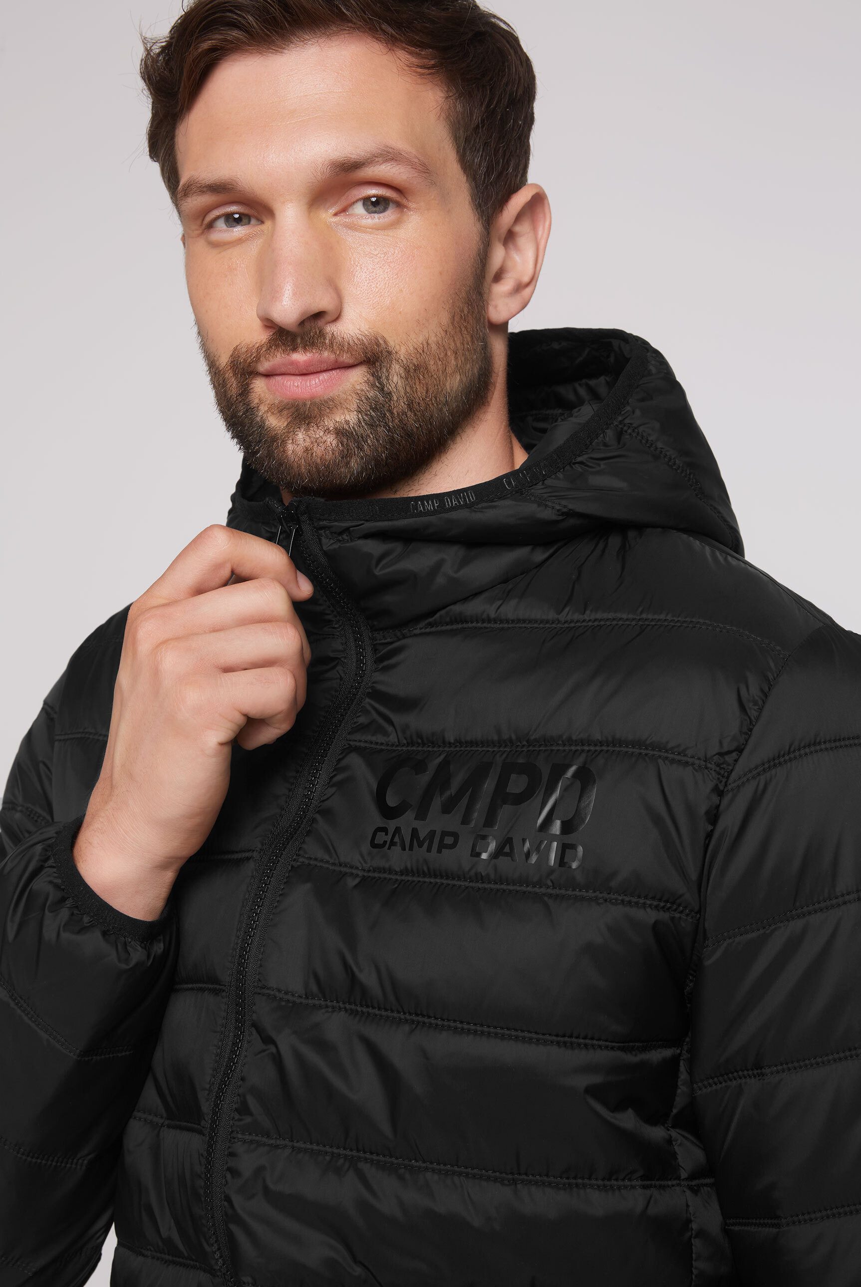 CAMP DAVID Outdoorjacke mit Innentaschen