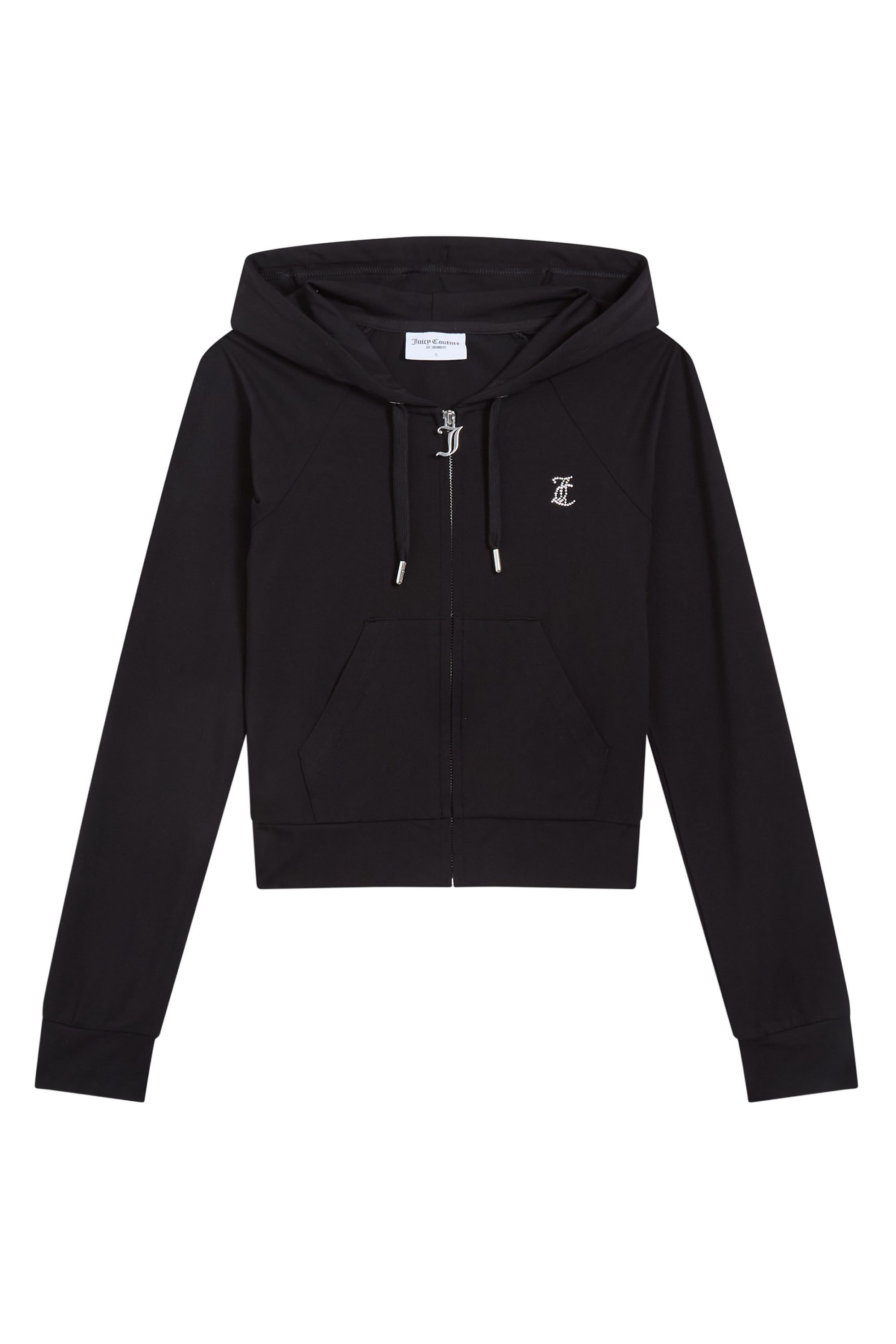 Juicy Couture Kapuzennickijacke SINGLE JERSEY OLA HOODIE Damen