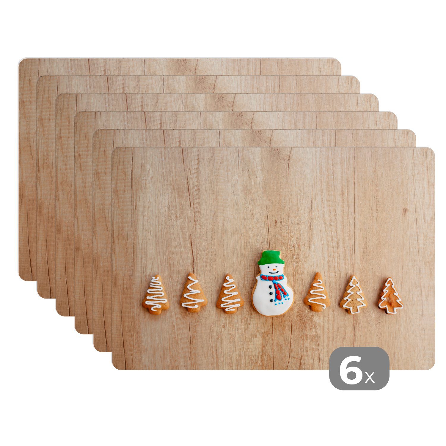 Platzset Weihnachtsplätzchen