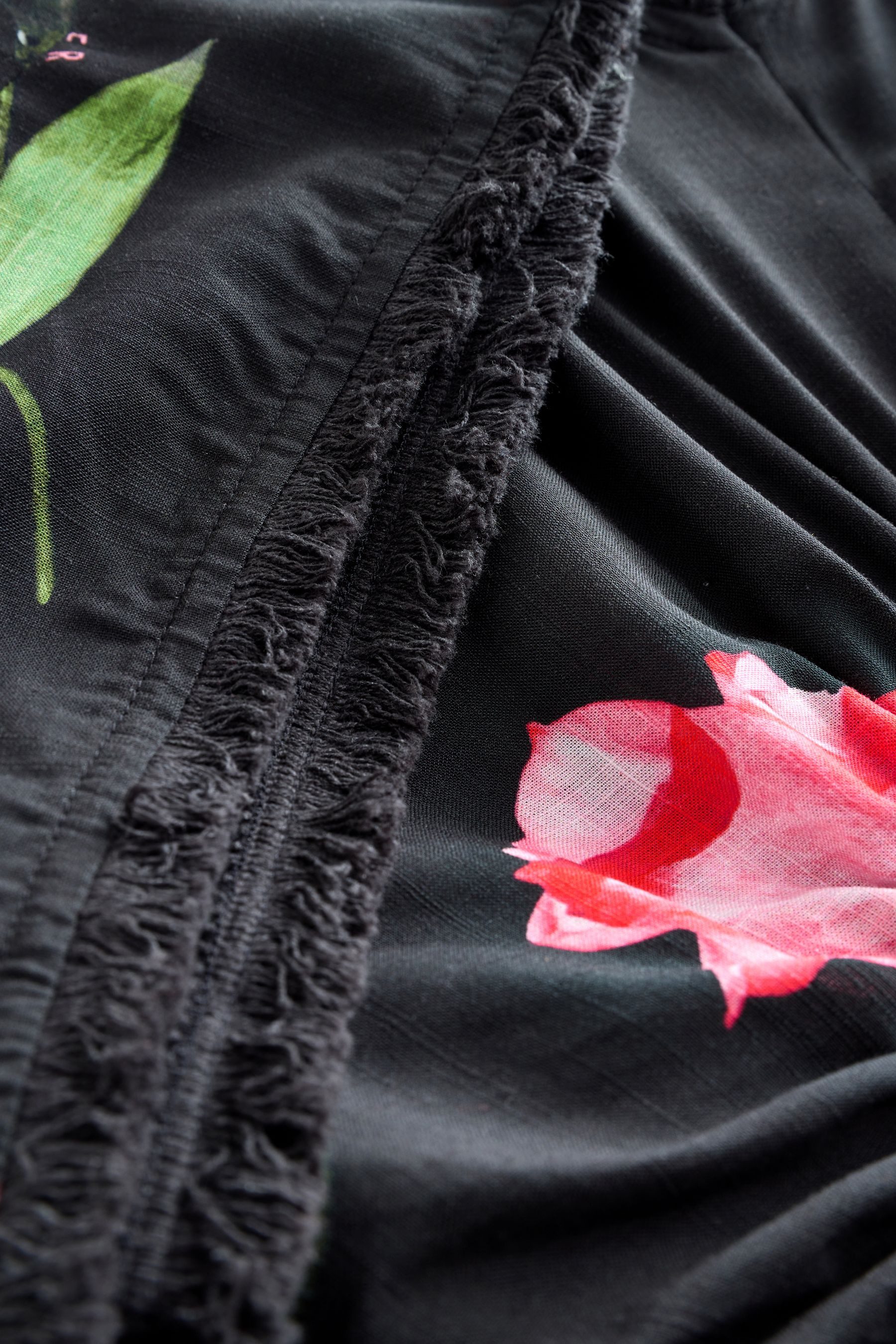 B by Ted Baker Strandkleid B by Ted Baker Touch of Linen Poncho Blumenmuster (1-tlg)