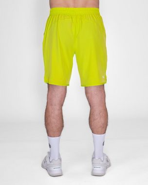 BIDI BADU Shorts Crew Tennishose kurz für Herren in gelb