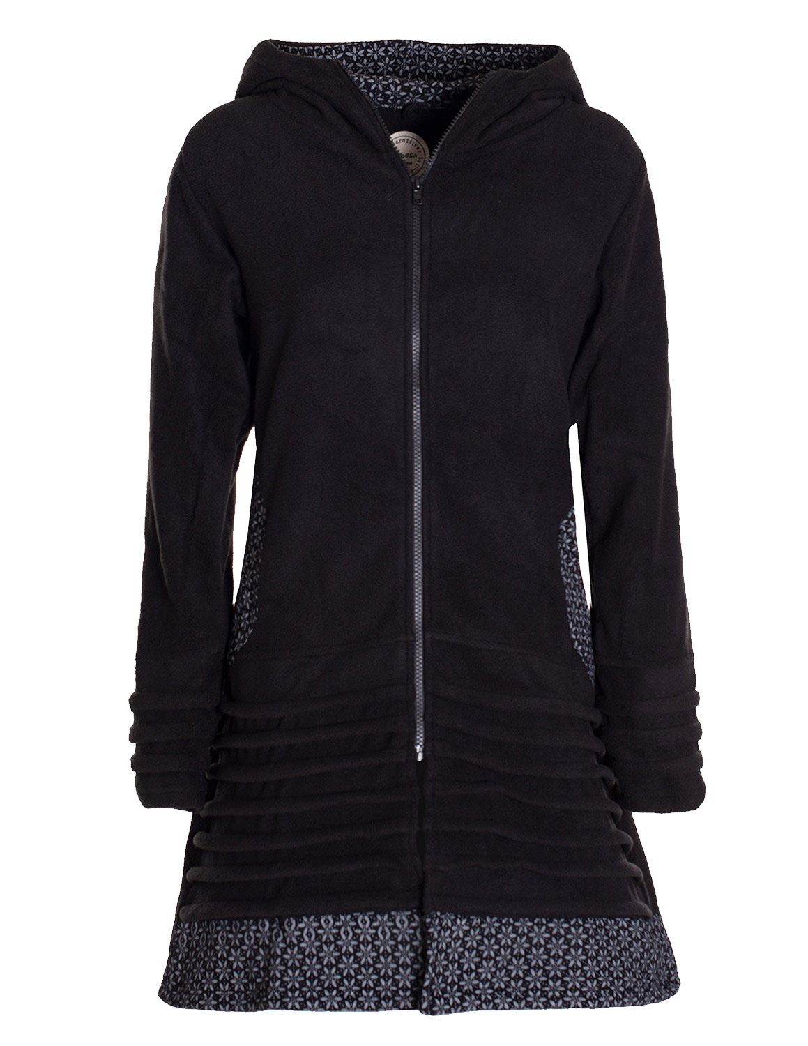 Vishes Kurzmantel Lange Fleecejacke Hippiemantel Übergangsjacke günstig online kaufen