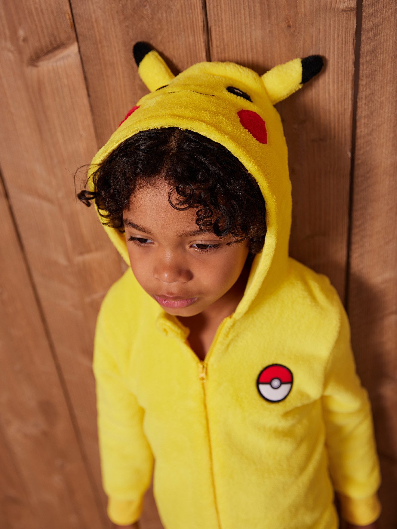 vertbaudet Schlafanzug Schlafanzug mit Pikachu-Print für Jungen POKEMON