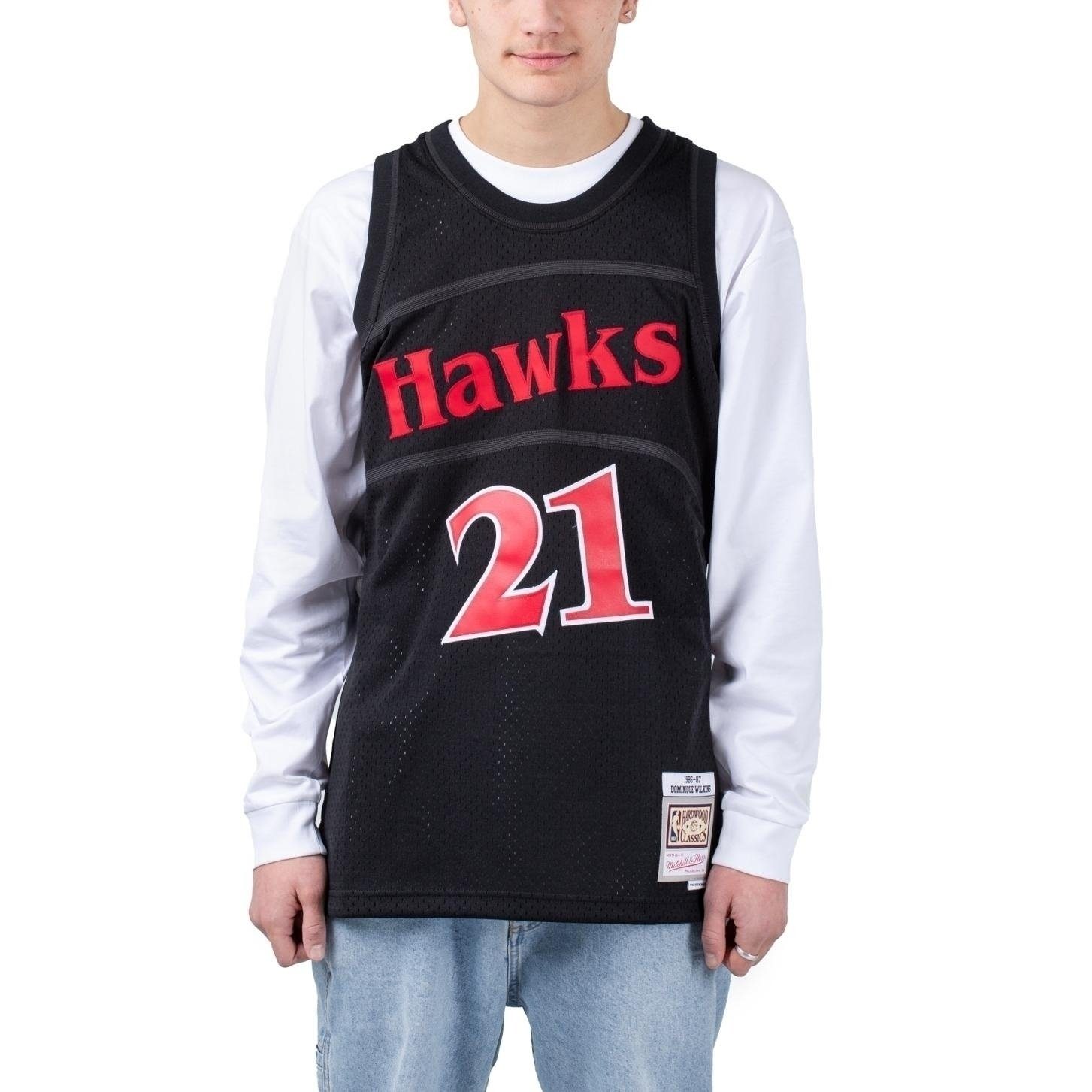 Mitchell & Ness Basketballtrikot Mitchell & Ness NBA Black Team Swingman Jersey